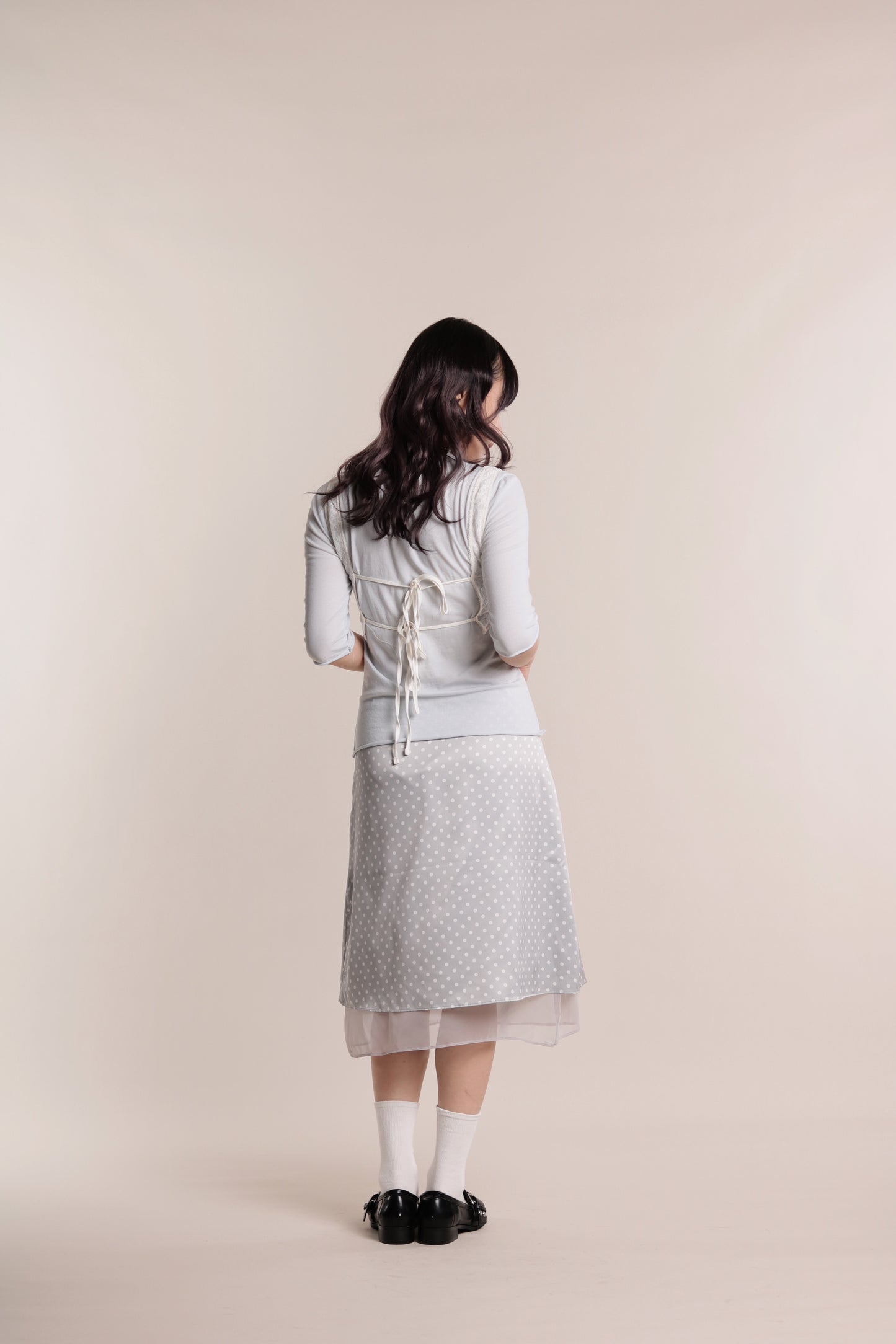 Doll Lace Vest (White)