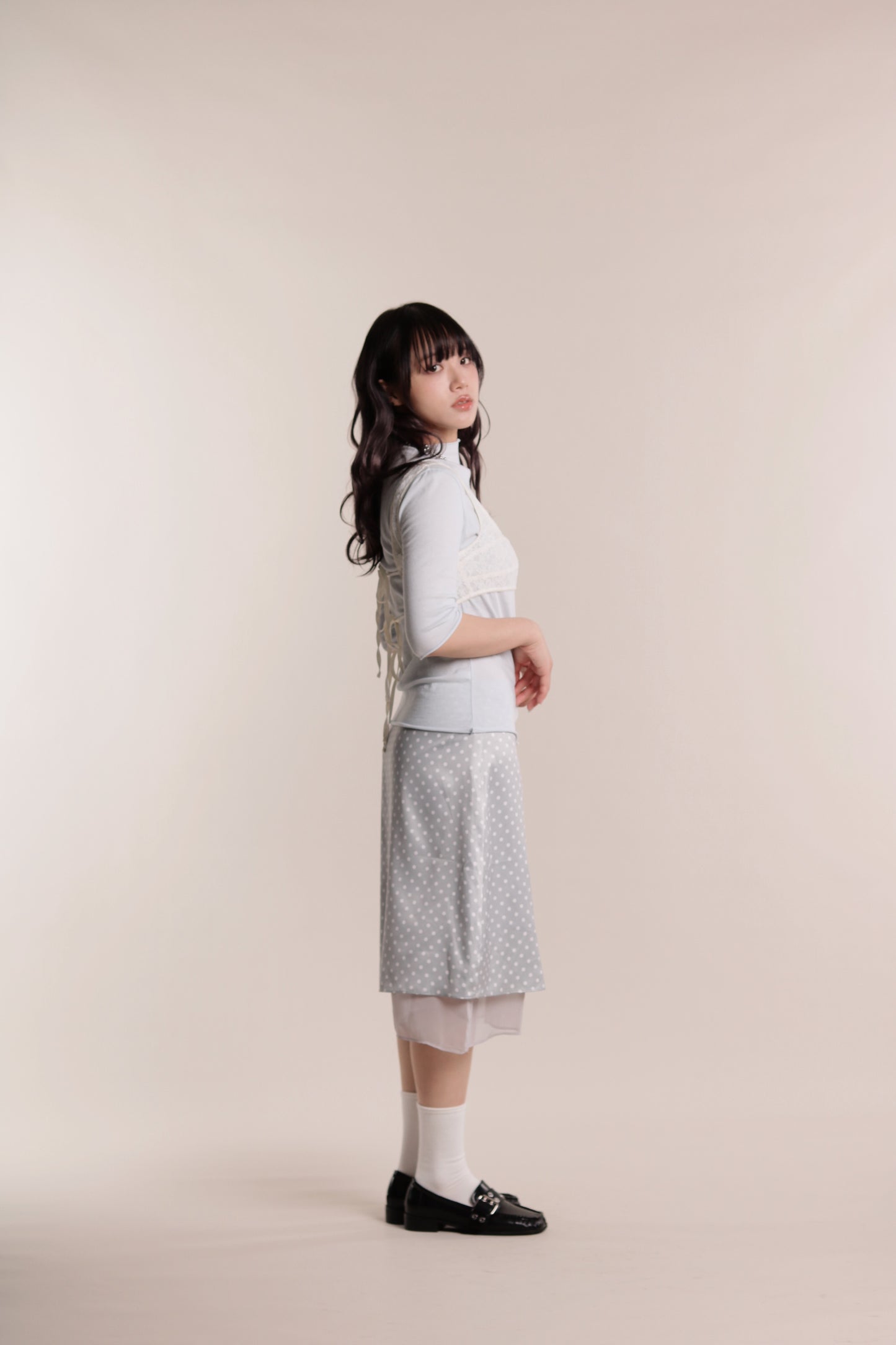 Doll Lace Vest (White)