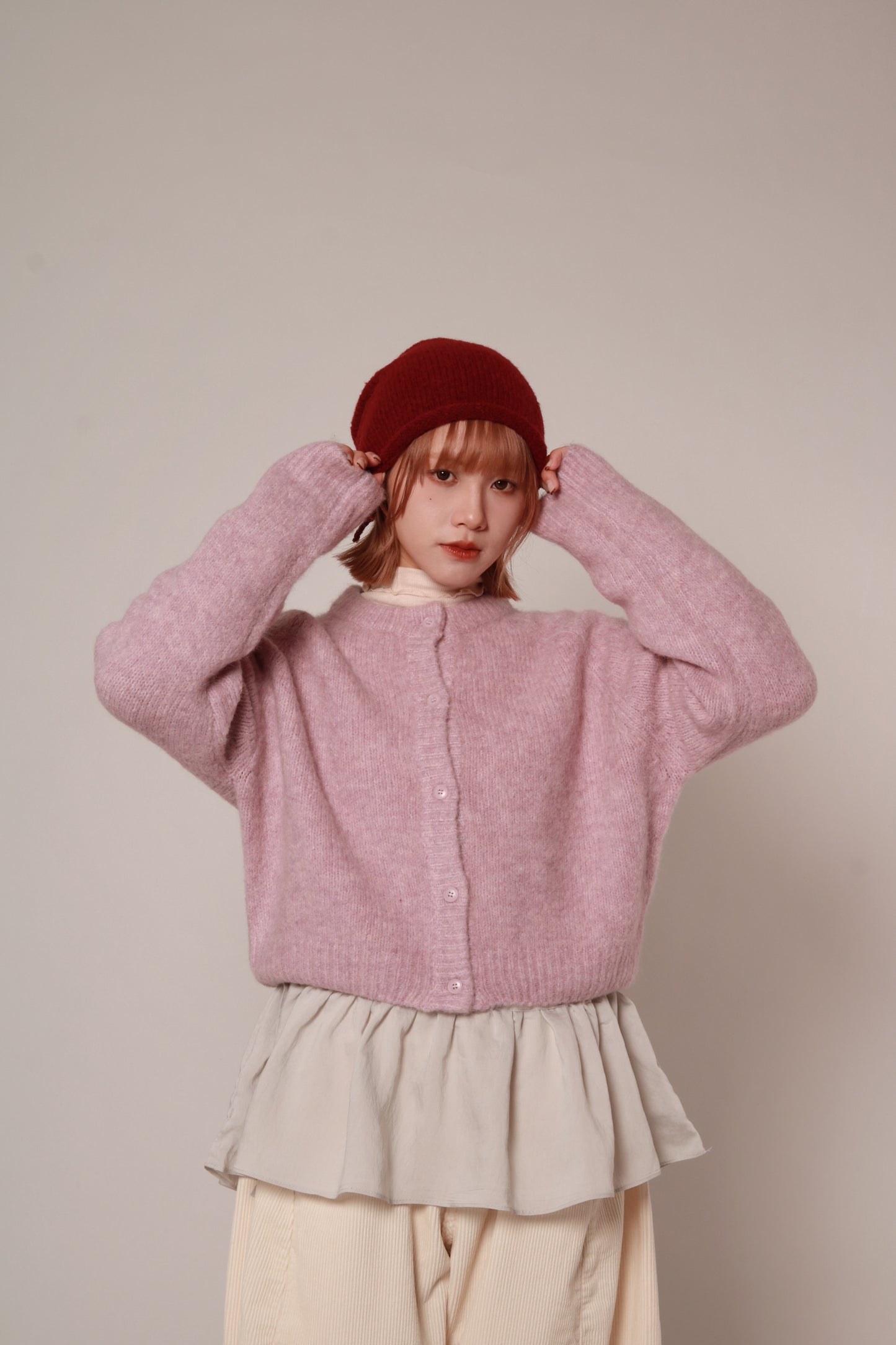 Grandma Cardigan (Pink)