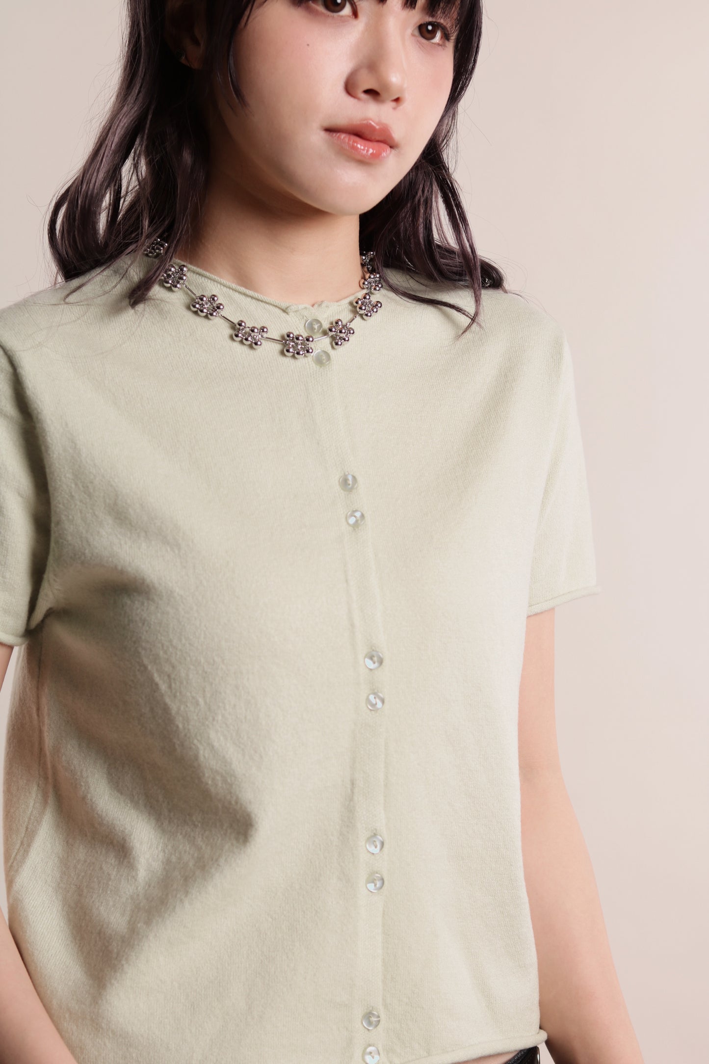 Mini Cardigan (Matcha)