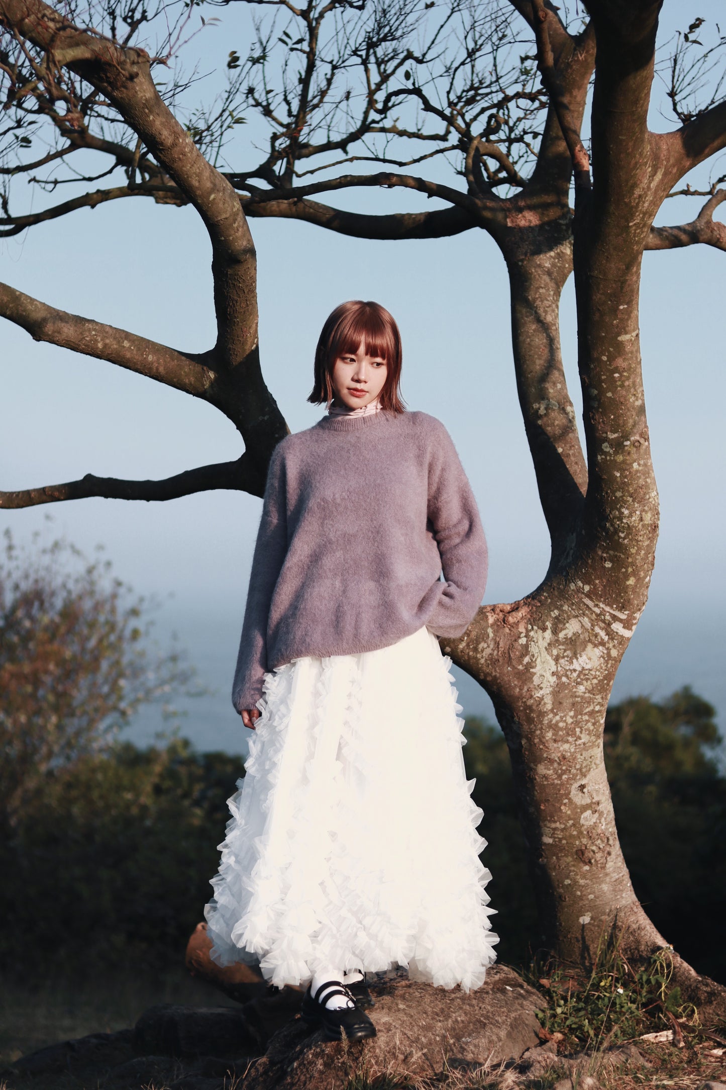 Doll Lace Skirt (White)