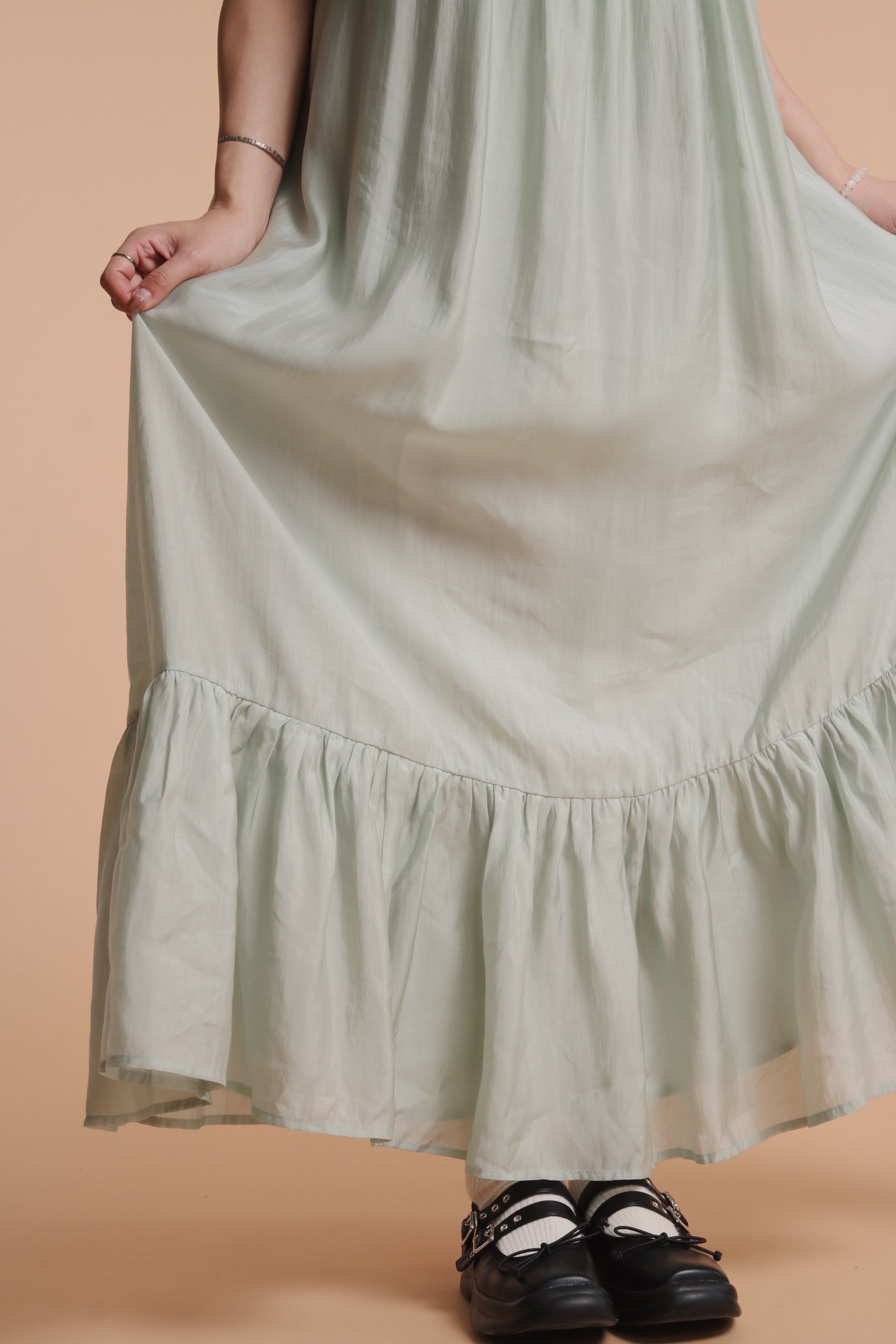 Doll Flora Dress (Mint)