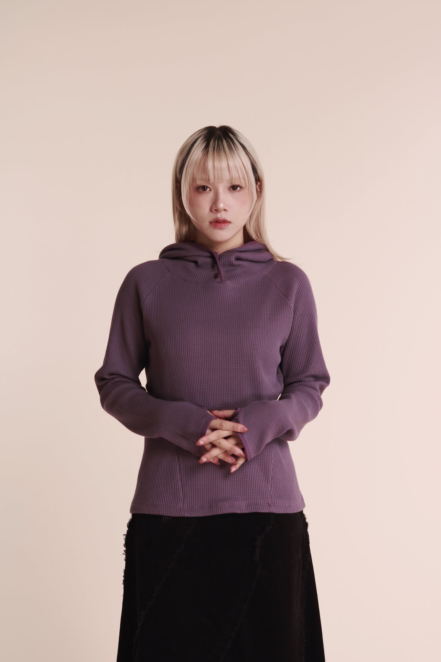 Waffle Boy Top (Purple)