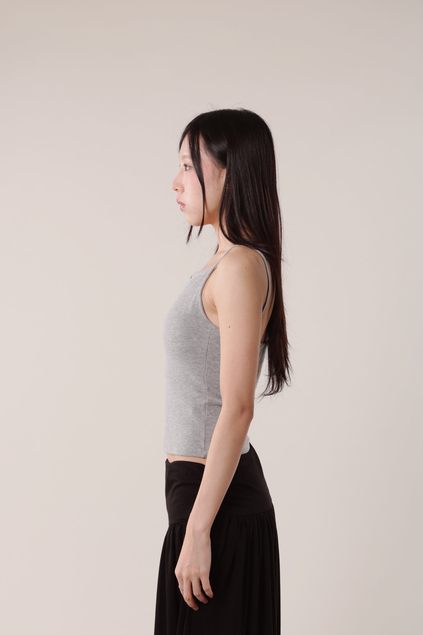 Ribbon Bra Top (Grey)