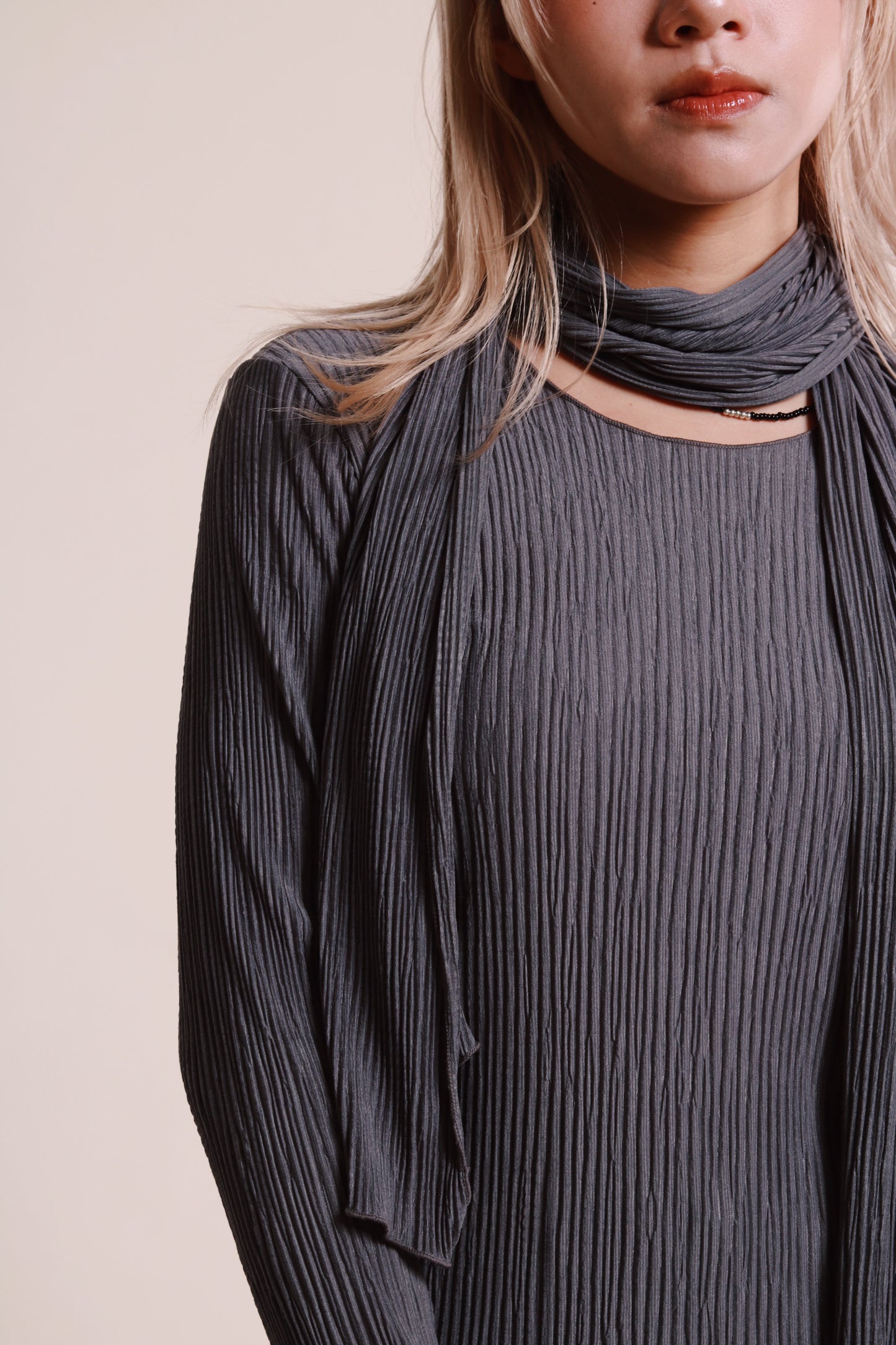 Lenny Top Set (Grey Blue)