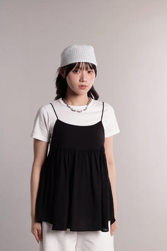 Babydoll Top (Black)