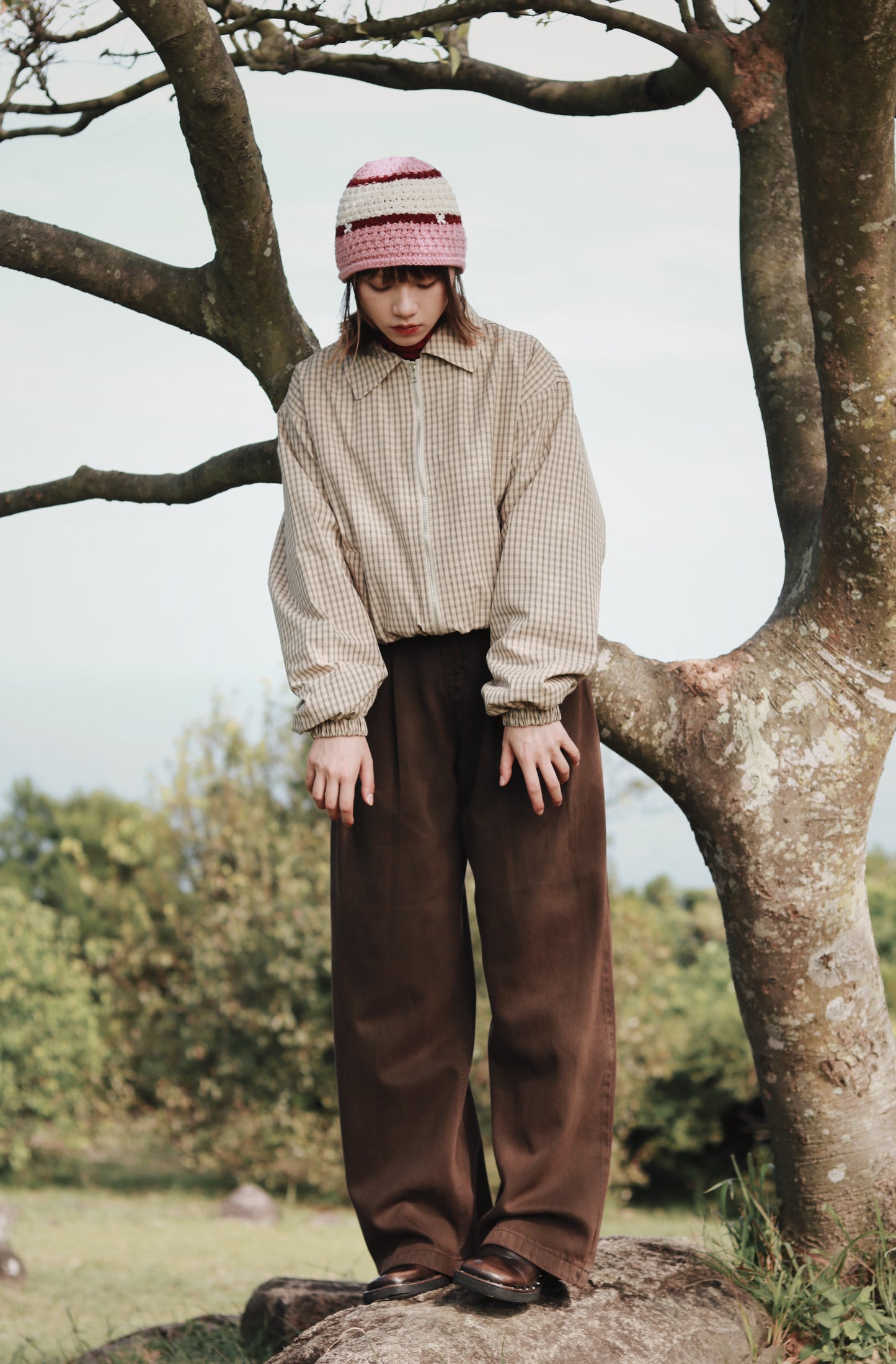 Little Ribbon Bucket Hat (Pink)