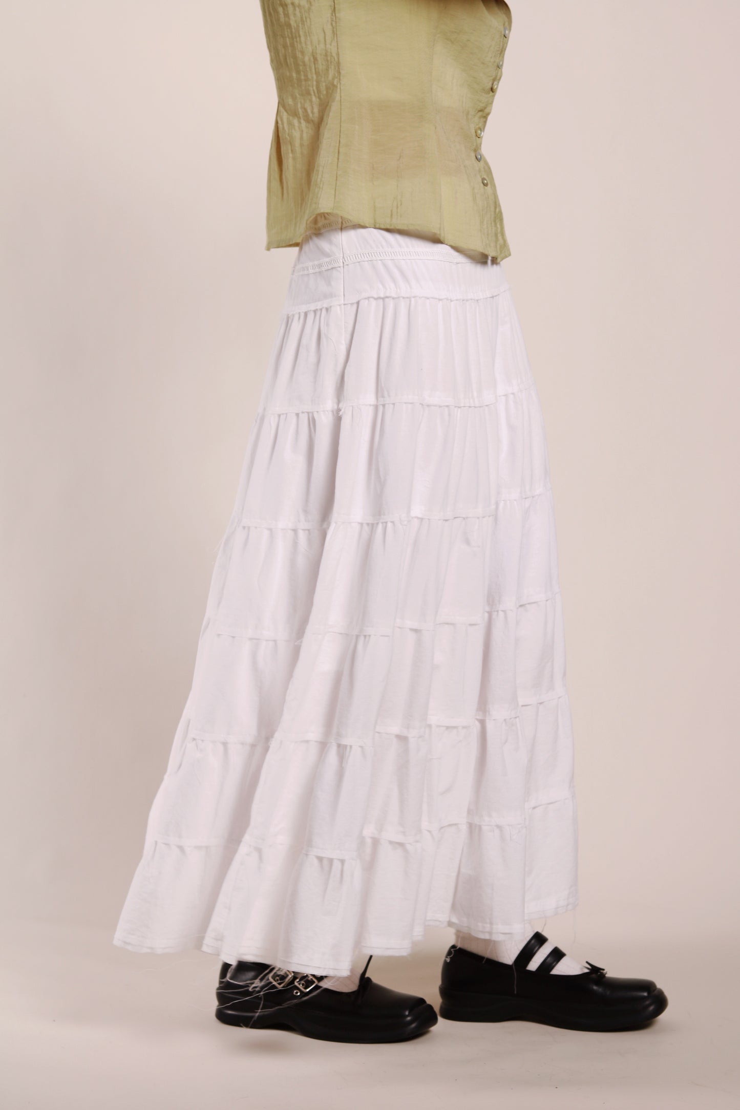 Frayed Edge Skirt
