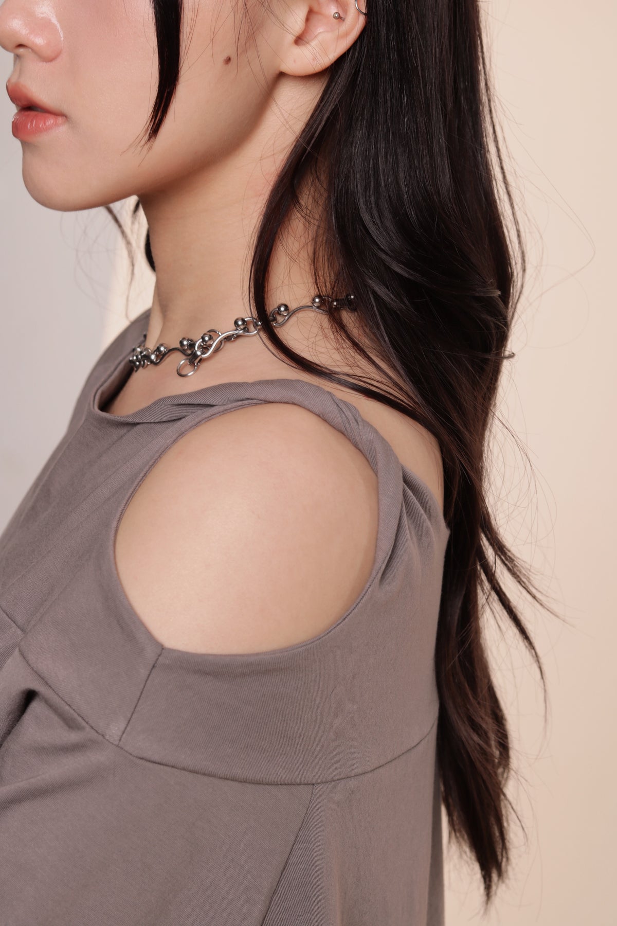 Dana Top (Khaki Brown)