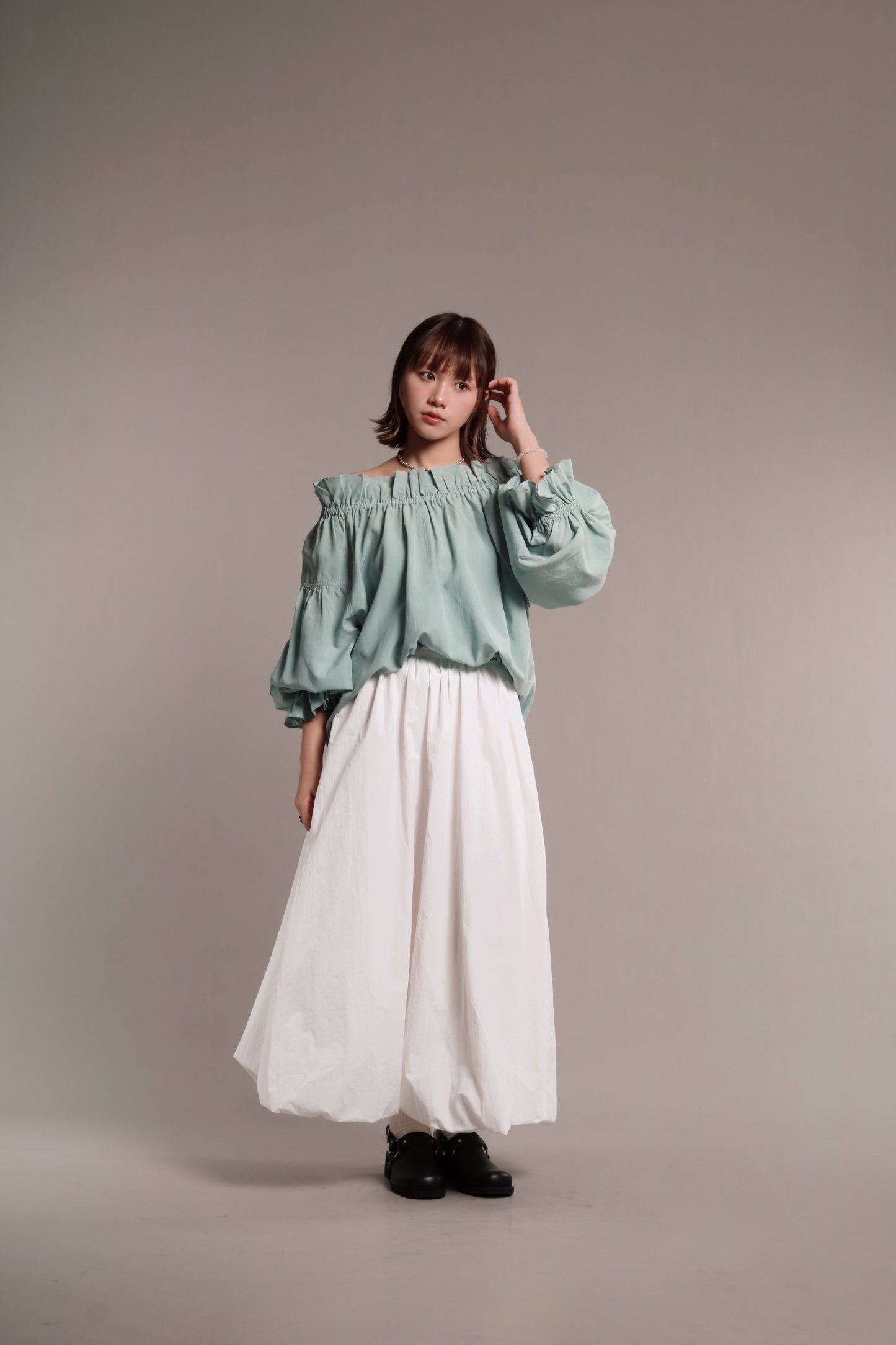 Vacation Blouse (Mint)