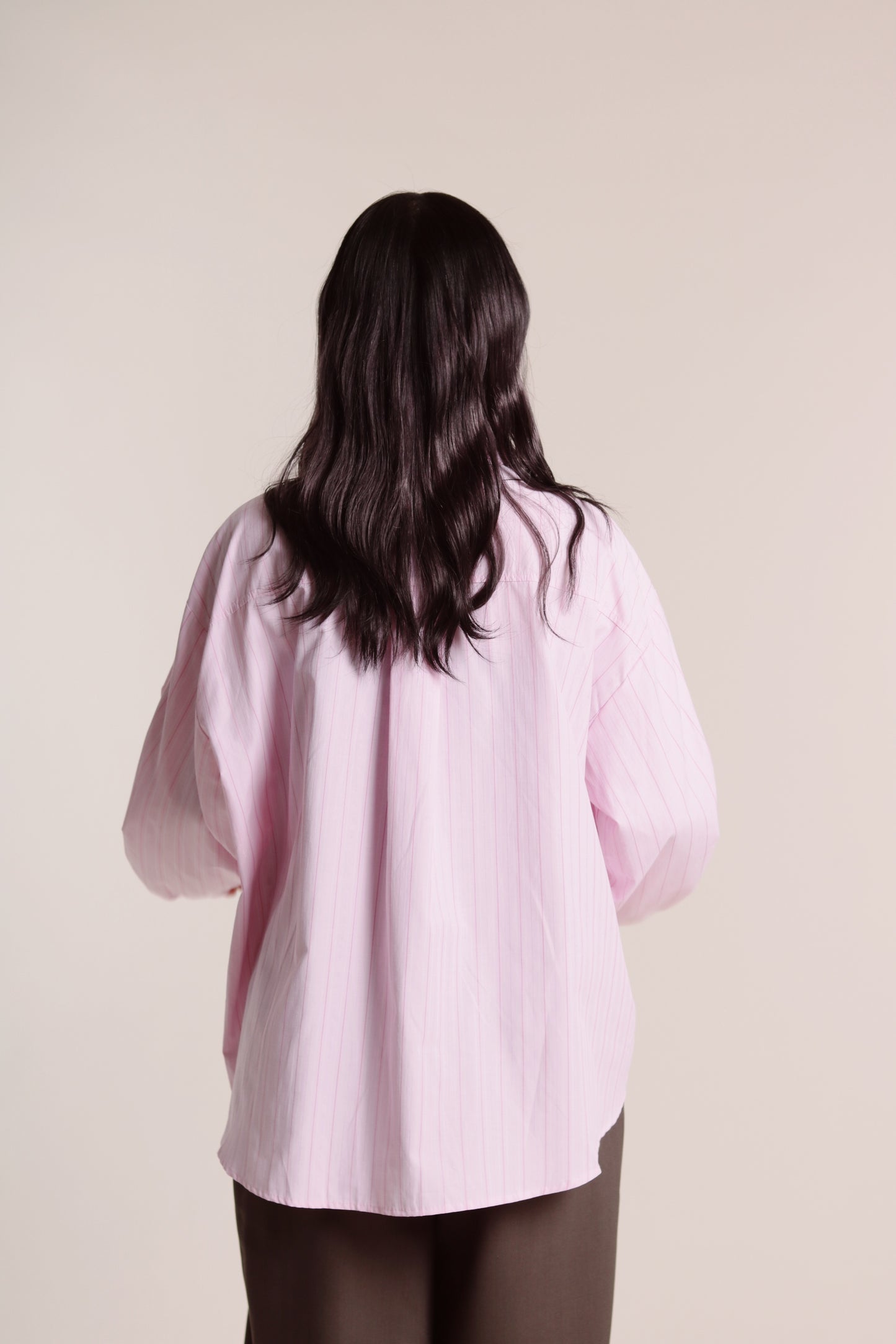 Spring Striped Shirt (Pink)