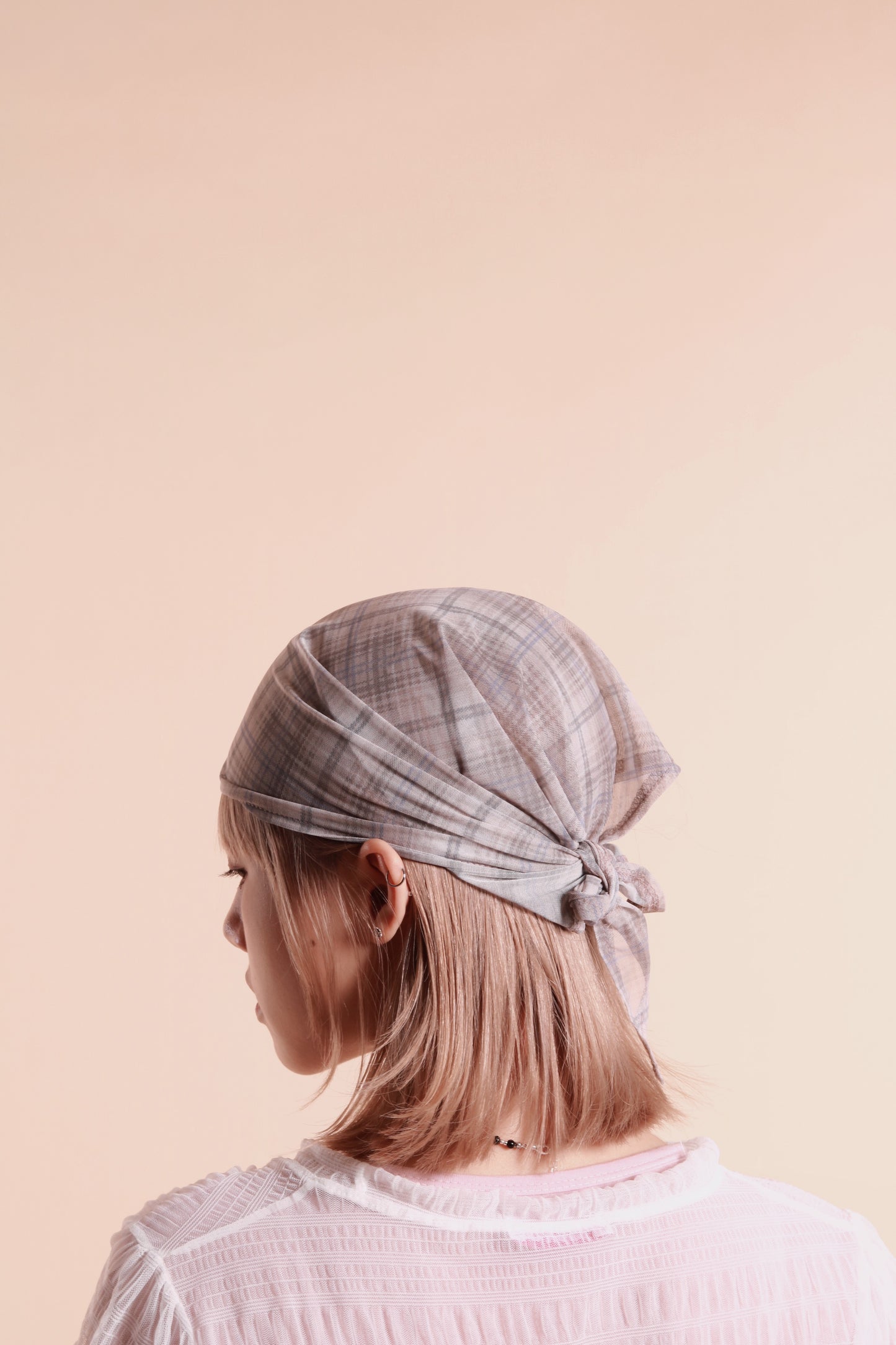 See Through Scarf (Beige)