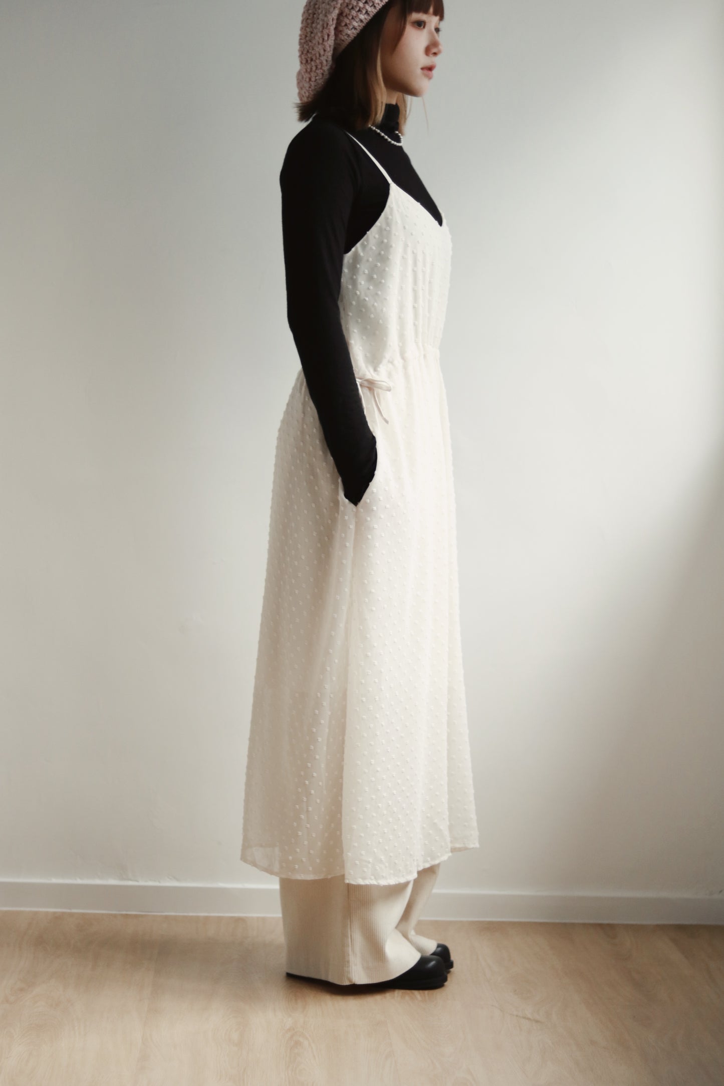 Dot Dot Dress (Ivory)