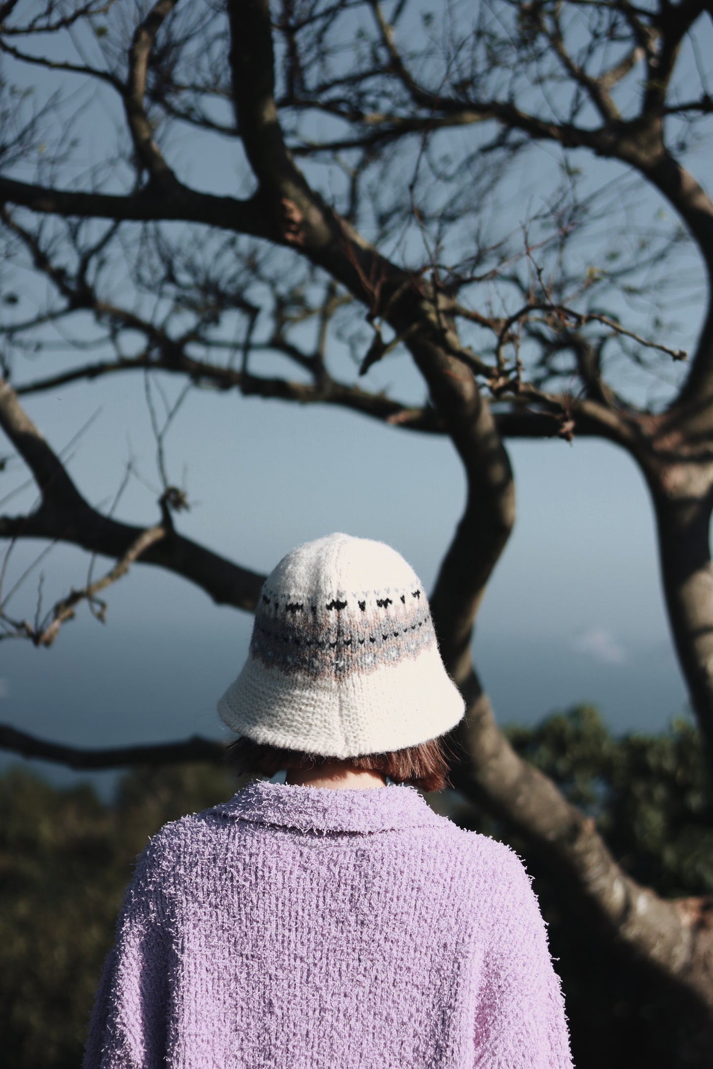 Snow Bucket Hat (Ivory)