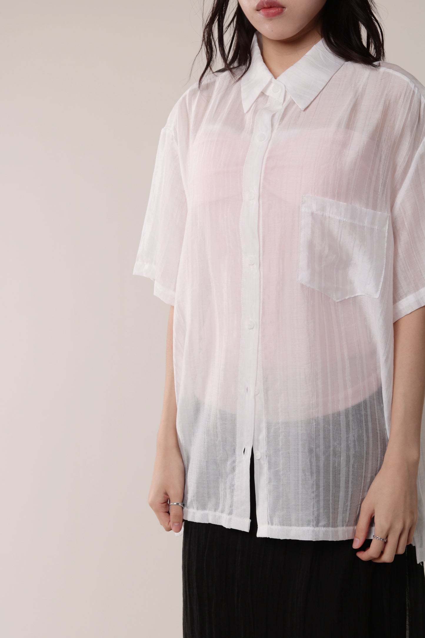 Summer Color Shirt (White)