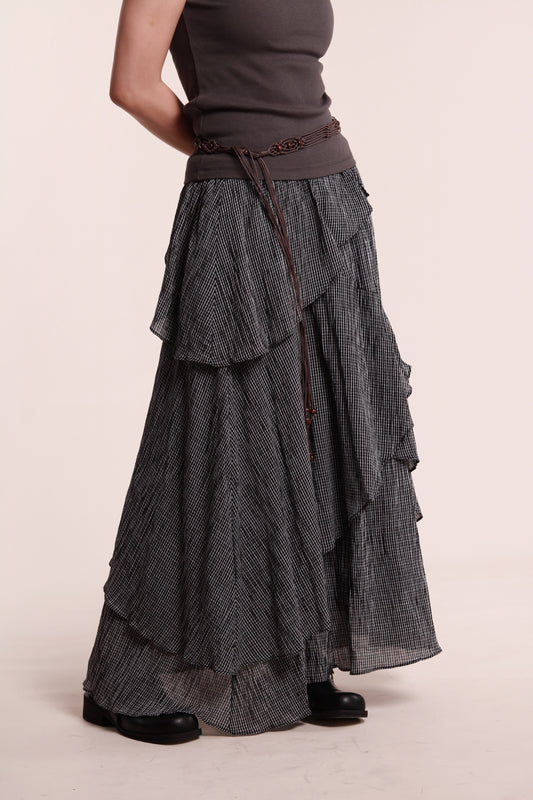 Layered Skirt (Black)