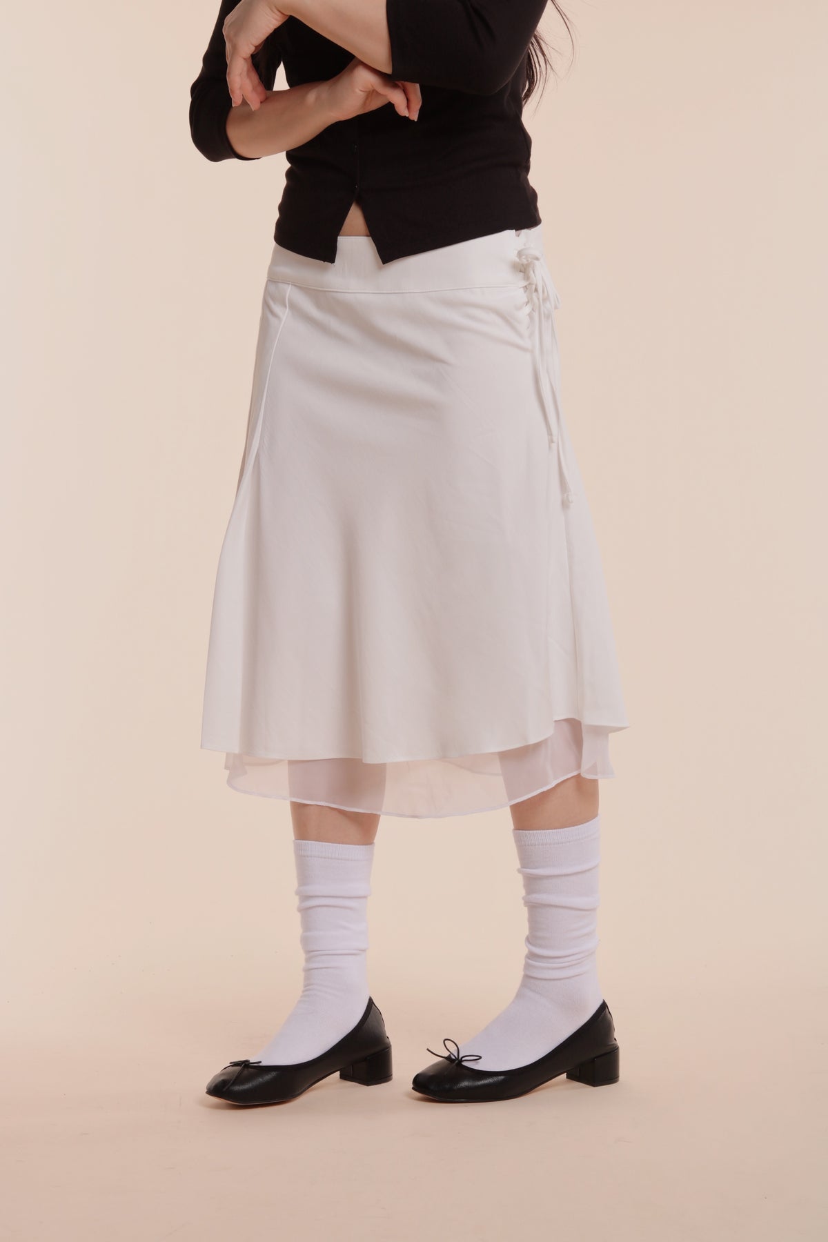 Edgy Skirt (White)