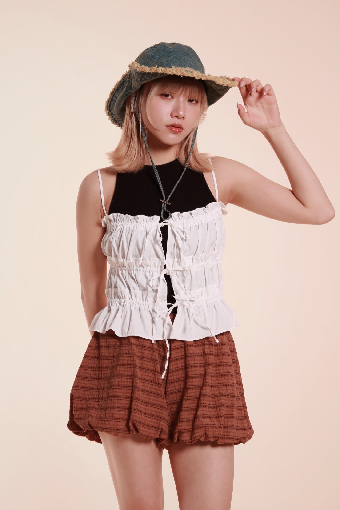 Padded Rib Tank (Black)