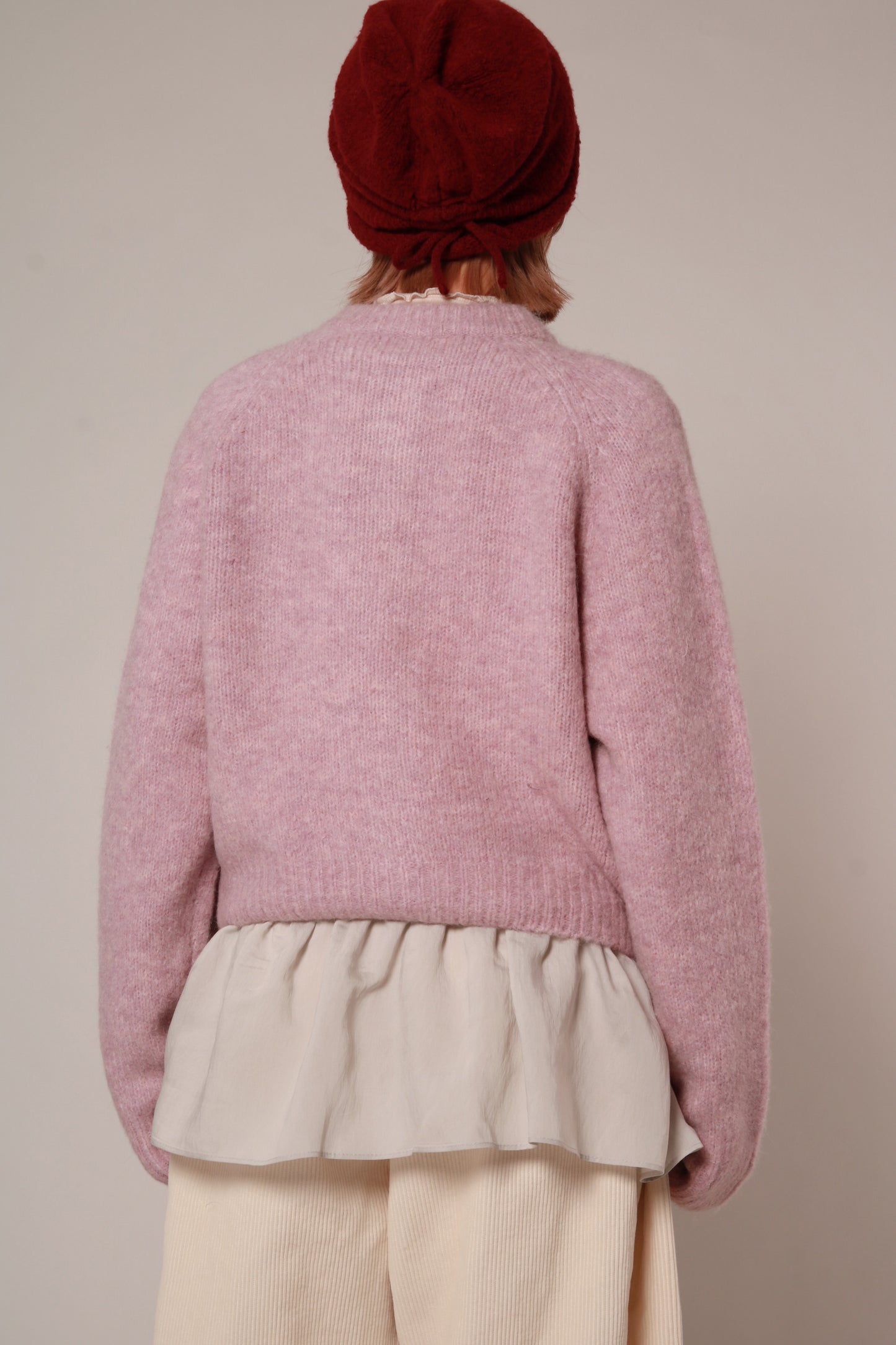 Grandma Cardigan (Pink)