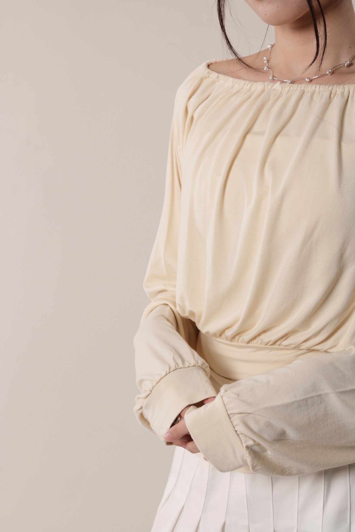 Luna Gathered Top (Yellow)