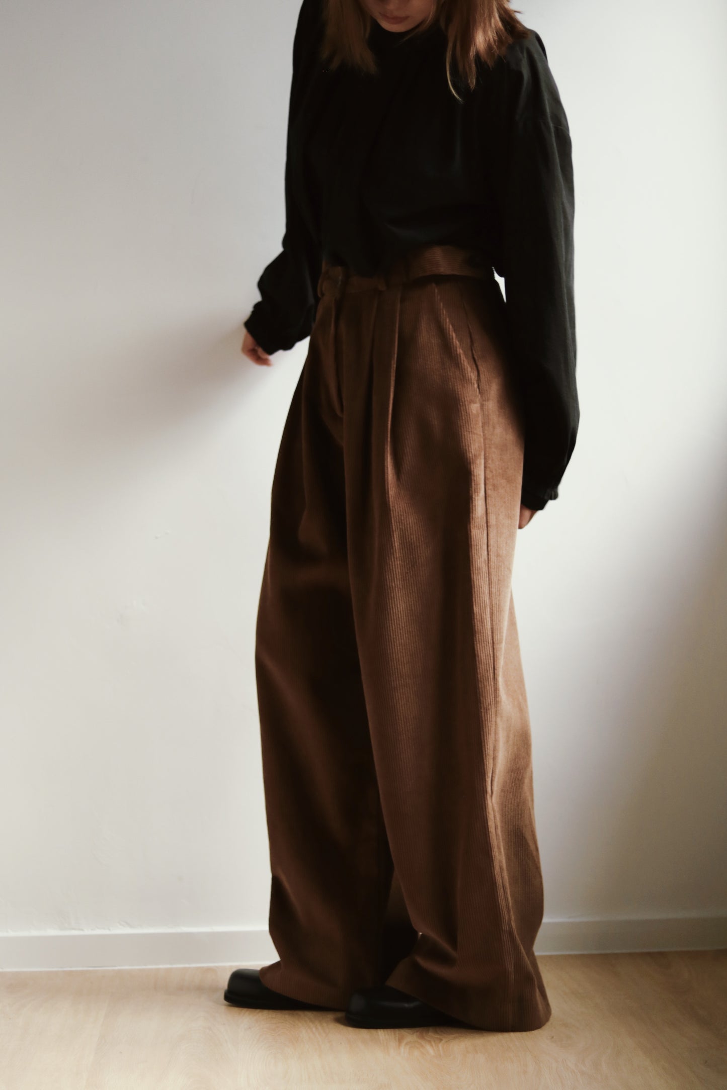 Corduroy Pants (Brown)