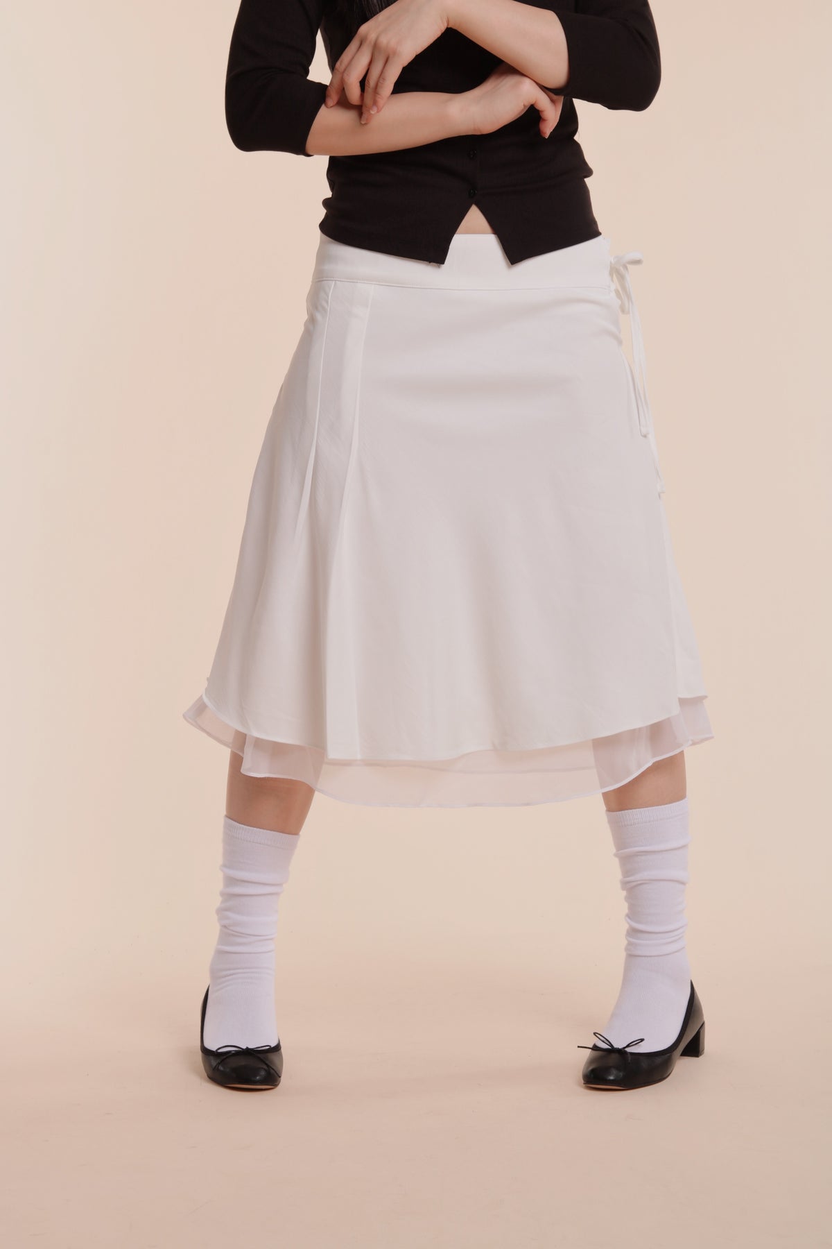 Edgy Skirt (White)