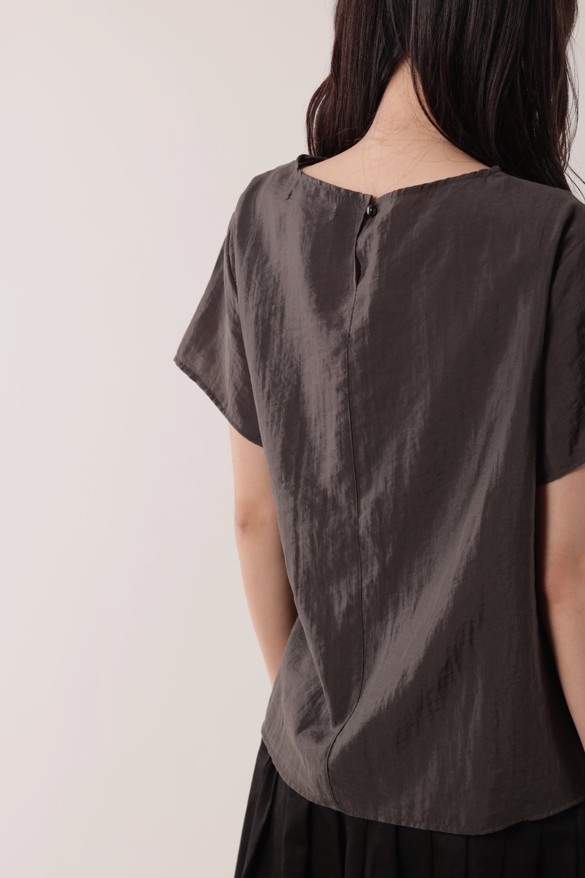 Asymmetric Twist Top (Brown)