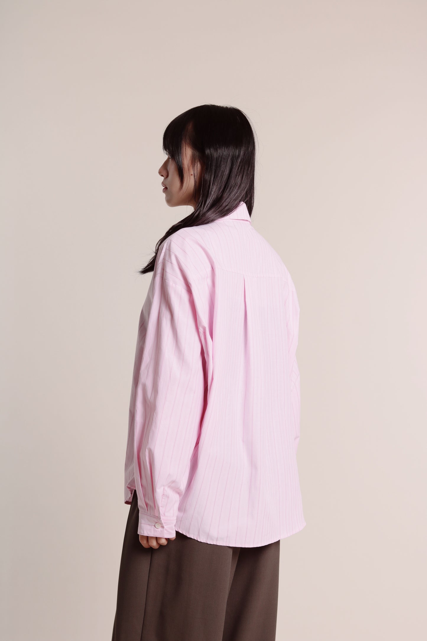 Spring Striped Shirt (Pink)