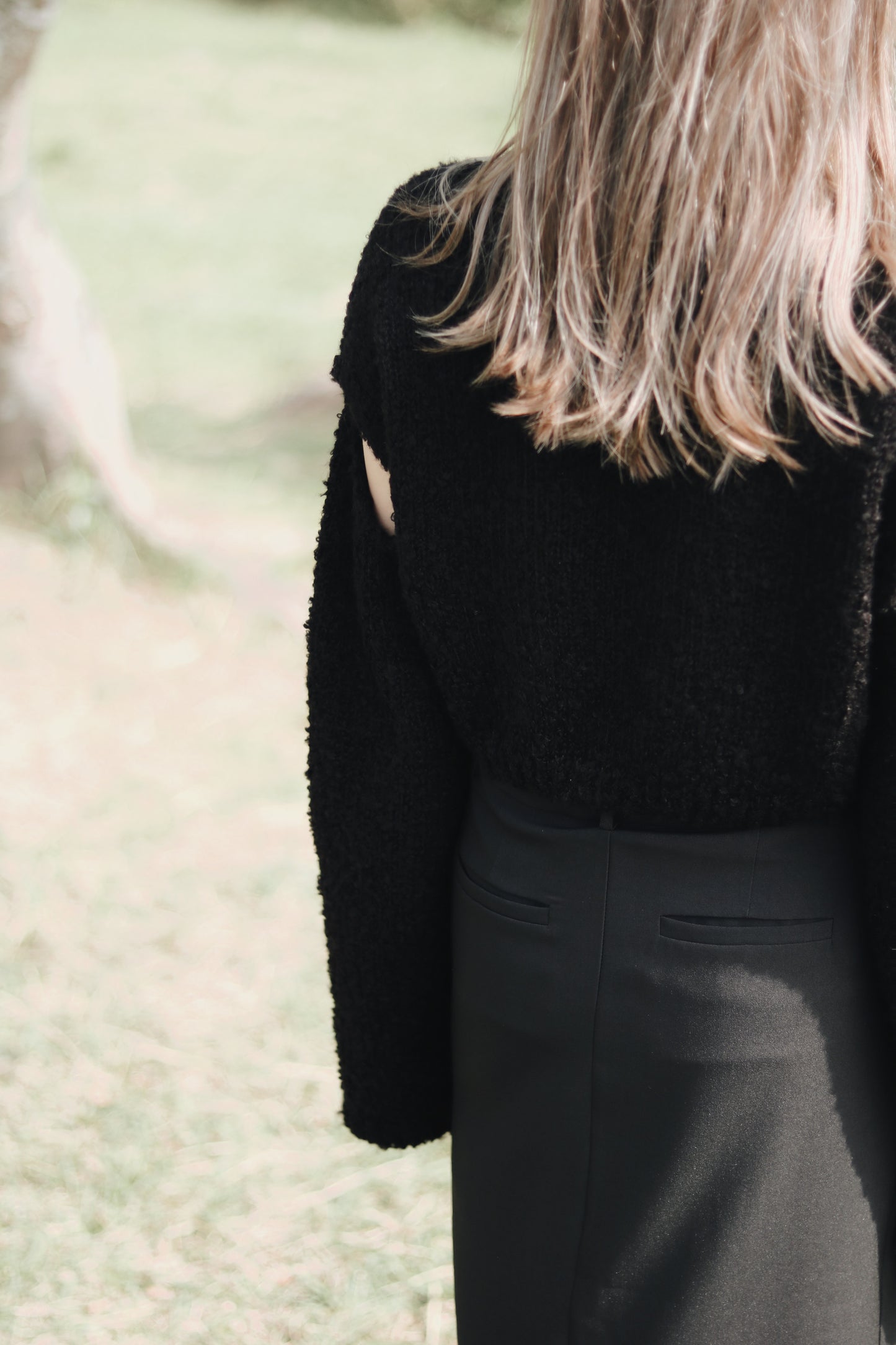 Pleated Skirt (Black)