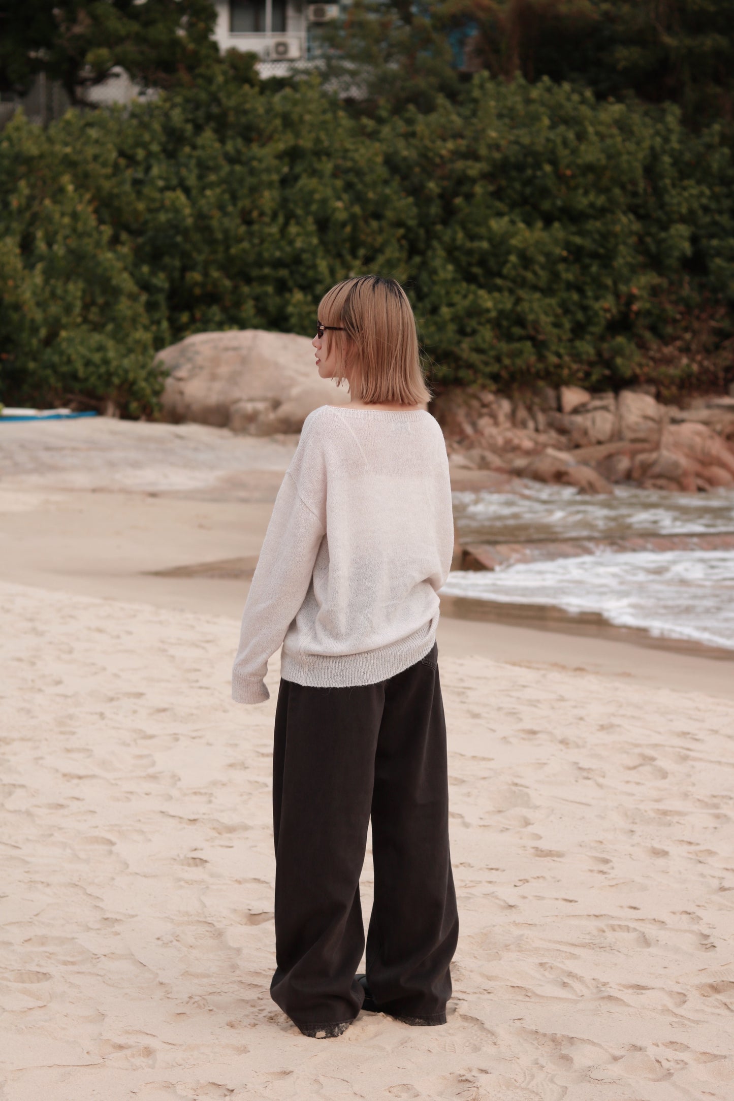 Spring Sweater (Light Grey)