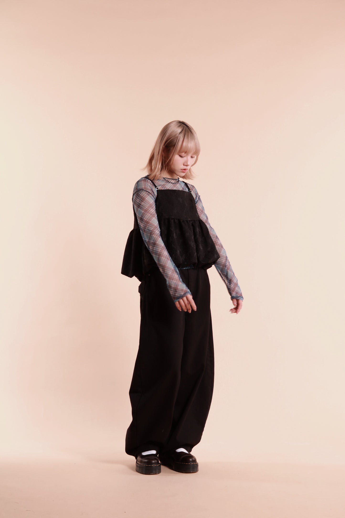 Ribbon Jeans (Black)