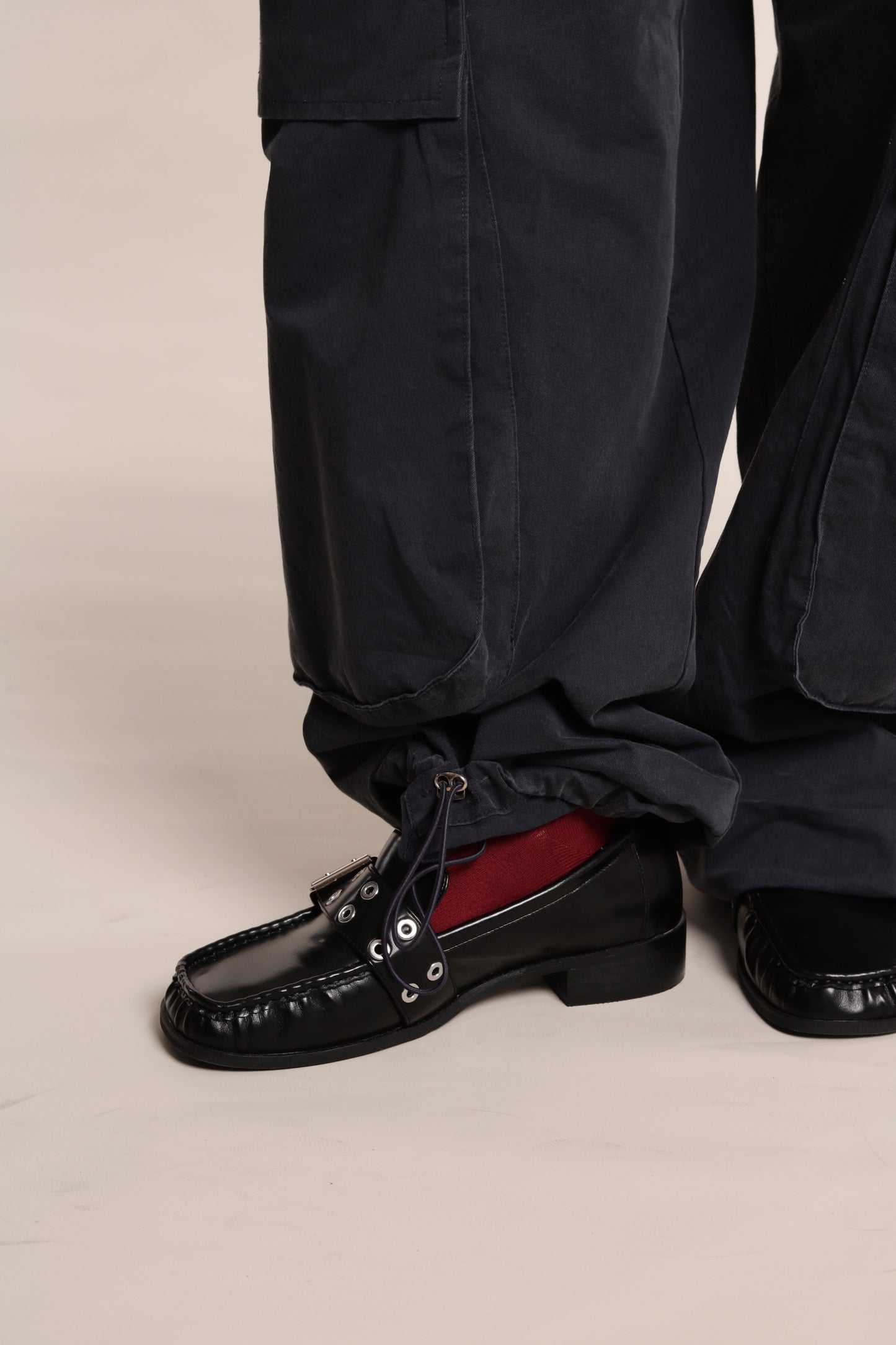 Volume Pocket Pants (Navy)