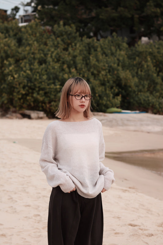 Spring Sweater (Light Grey)