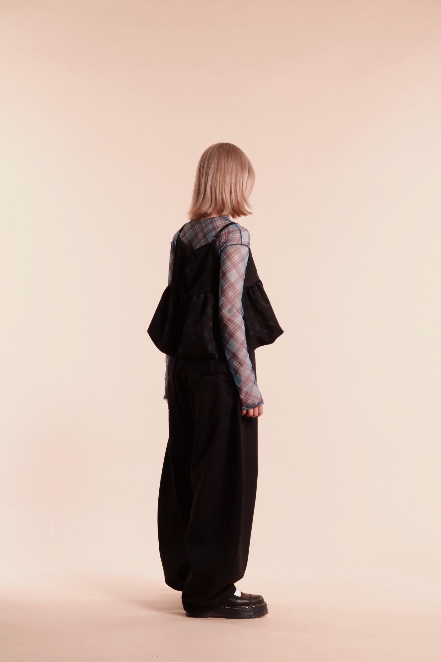 Ribbon Jeans (Black)