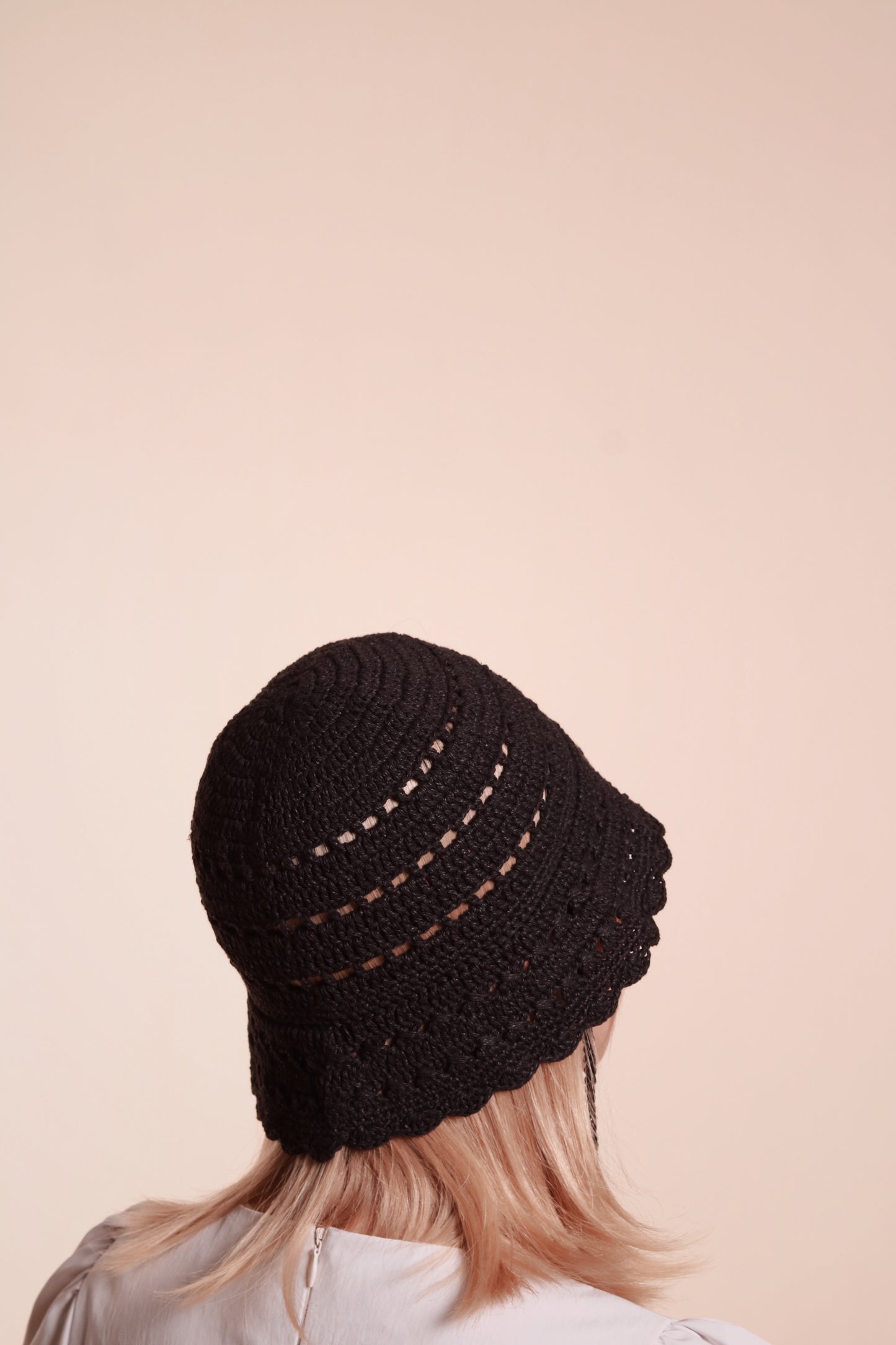 Mesh Bucket Hat (Black)