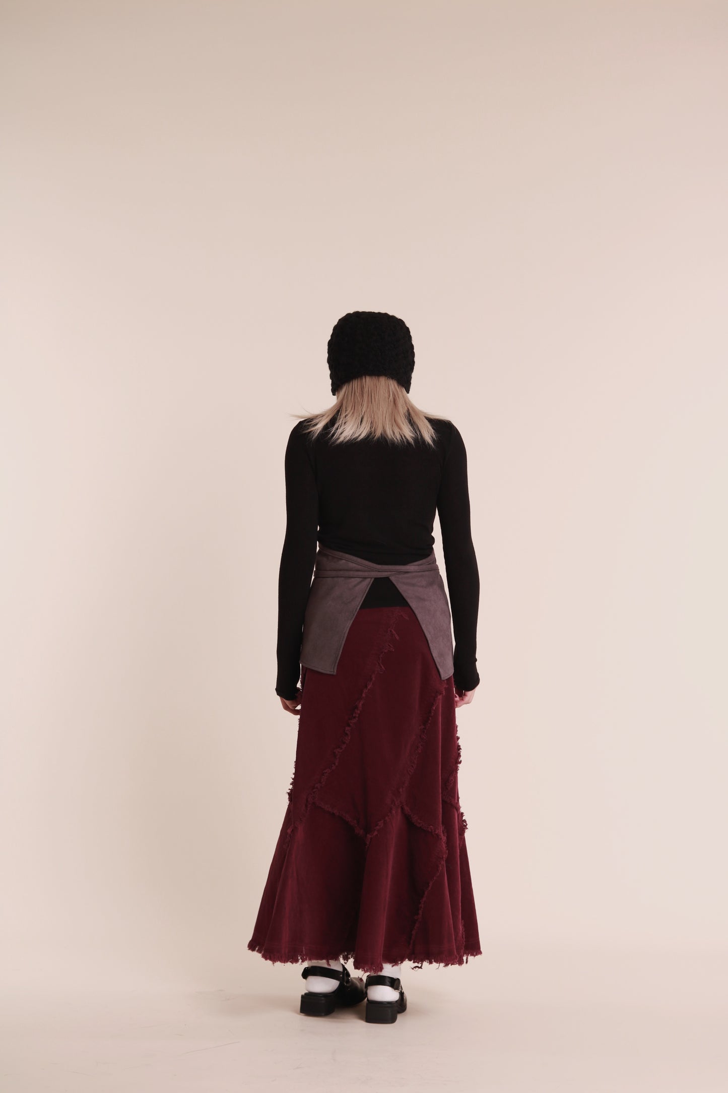 Knit Bucket Hat (Black)