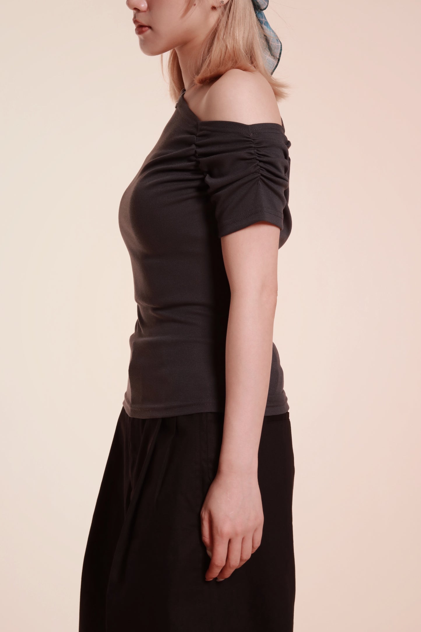 Asymmetry Top (Charcoal)