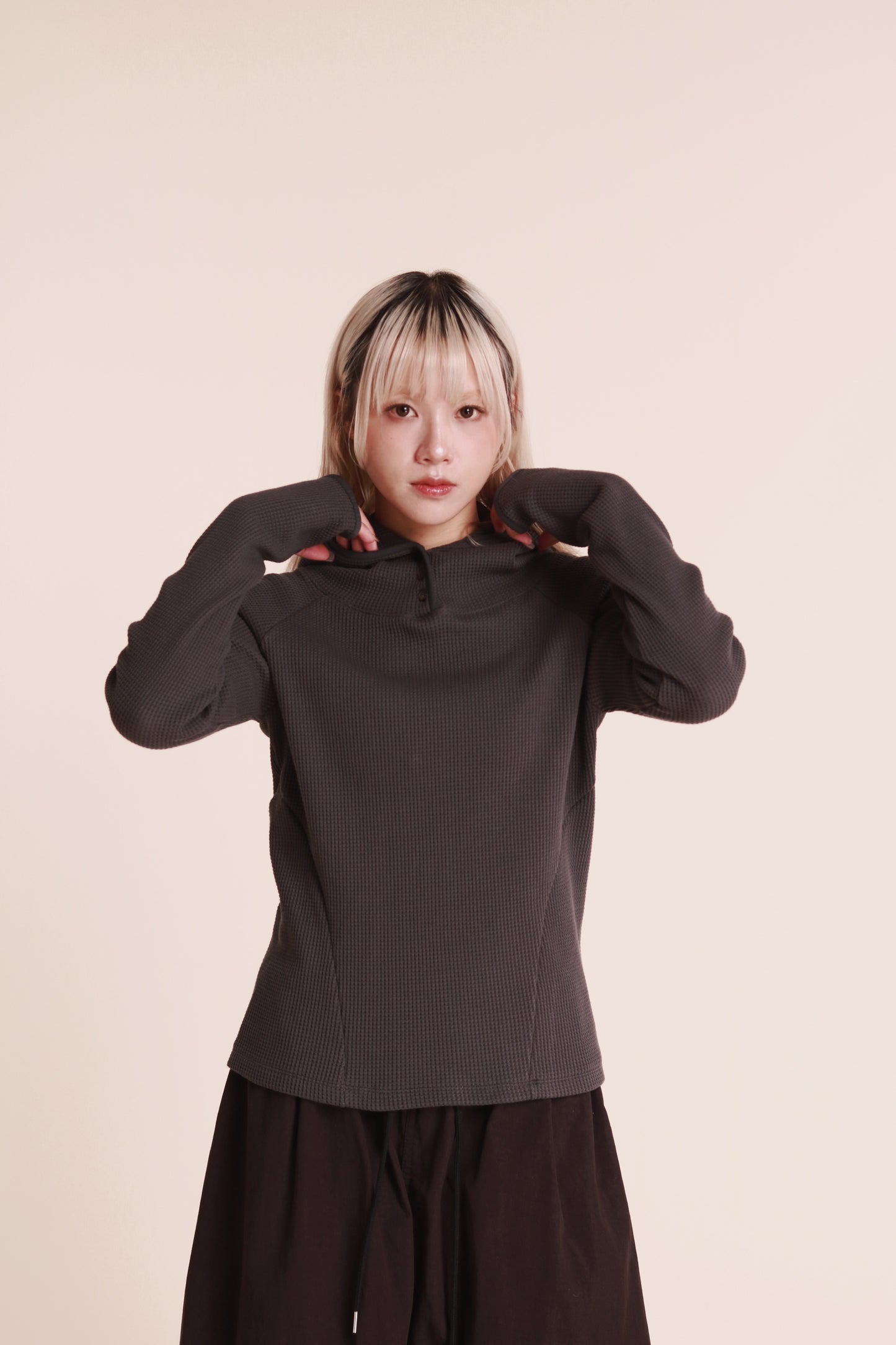 Waffle Boy Top (Charcoal)