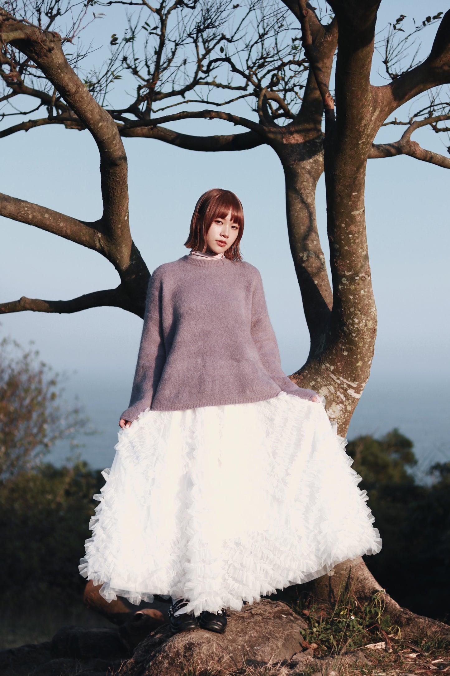 Doll Lace Skirt (White)