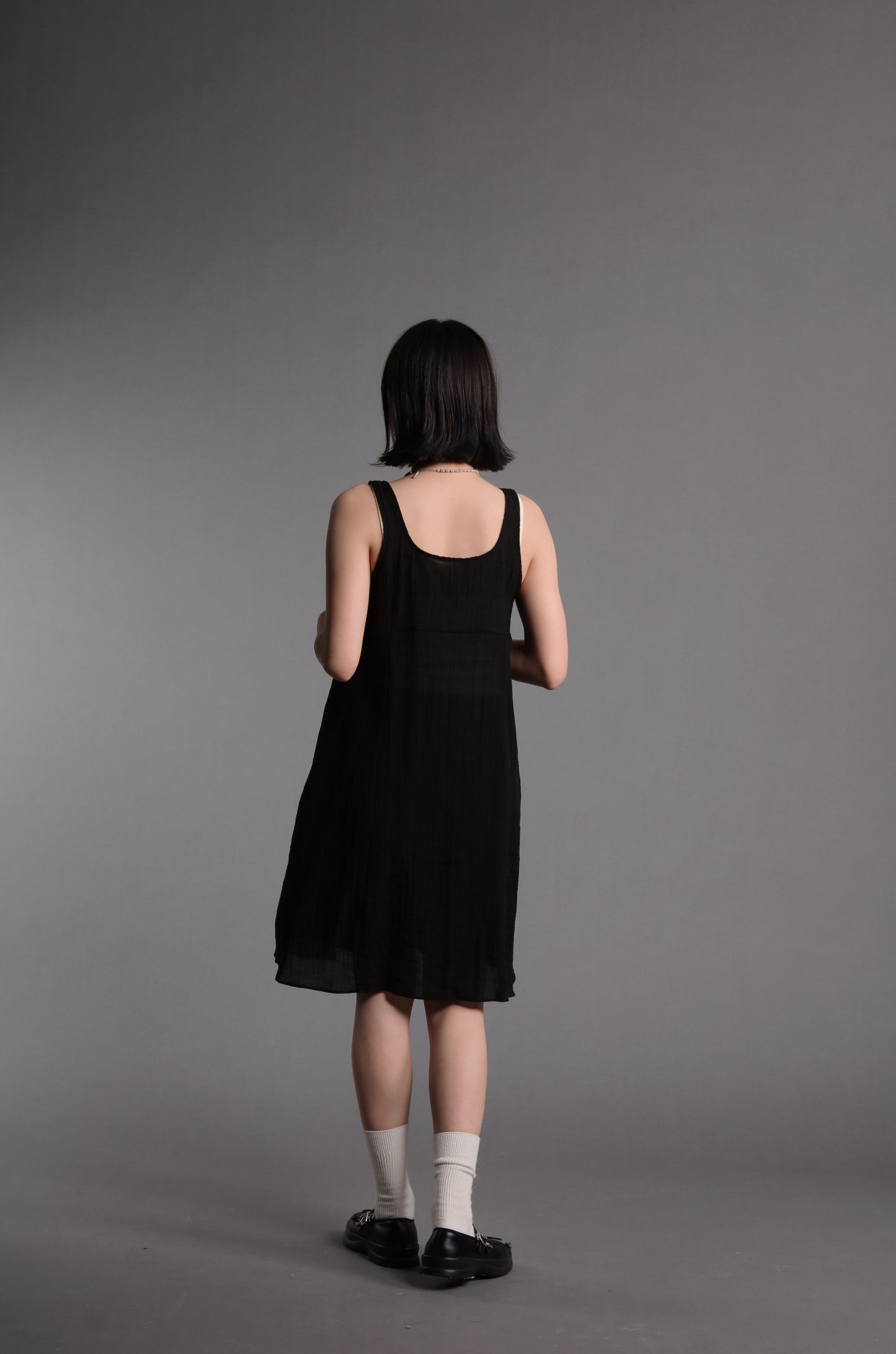 Ribbon Vest (Black)