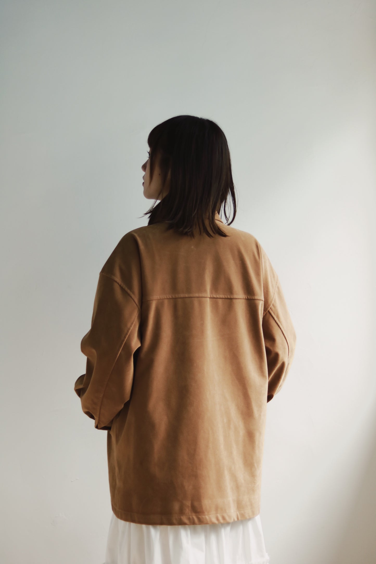 Suede Jacket (Sand)