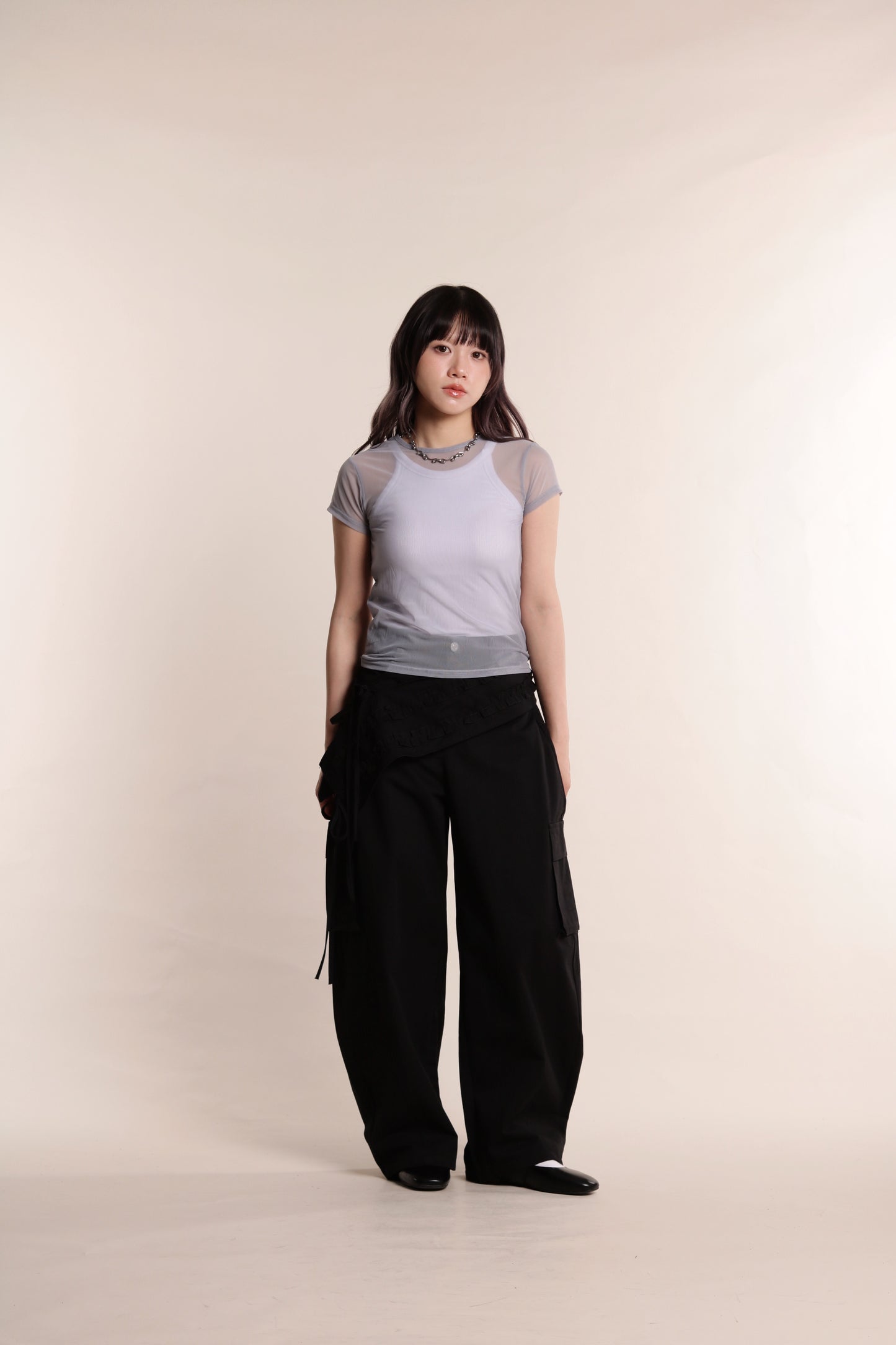 Summer See Through Tee (Blue)