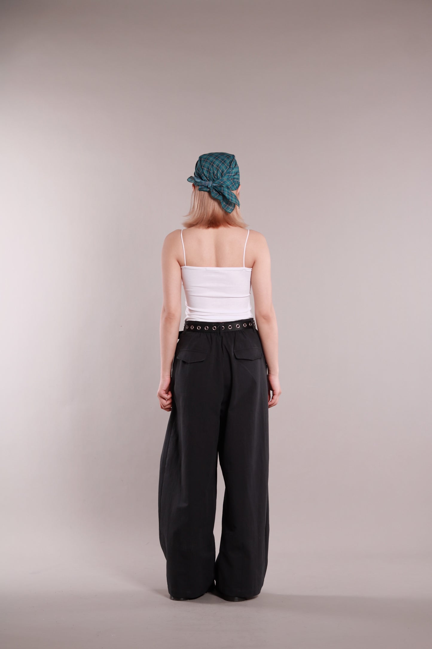 Gathered Bra Top (White)