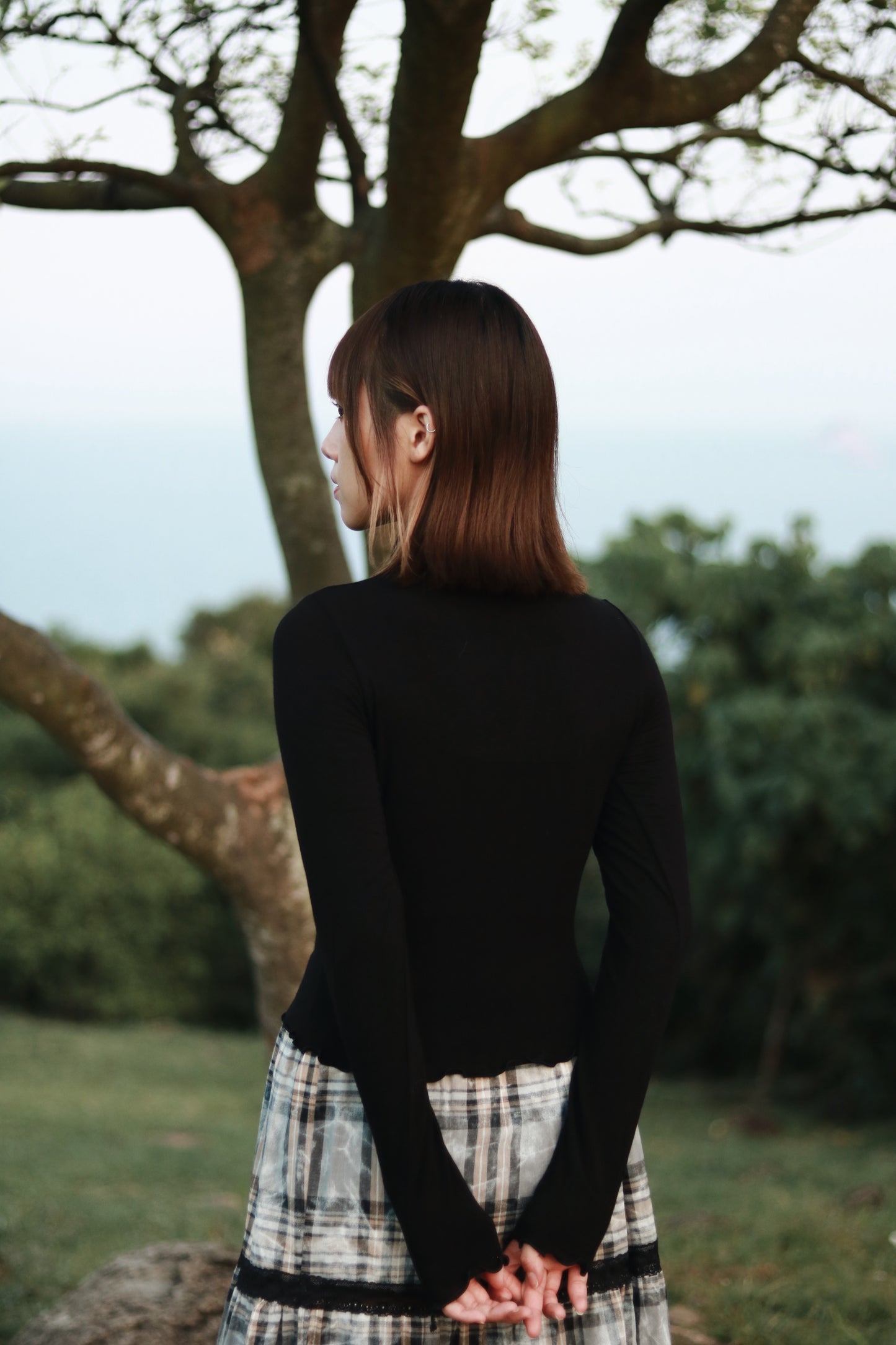 Double Fafa Top (Black)