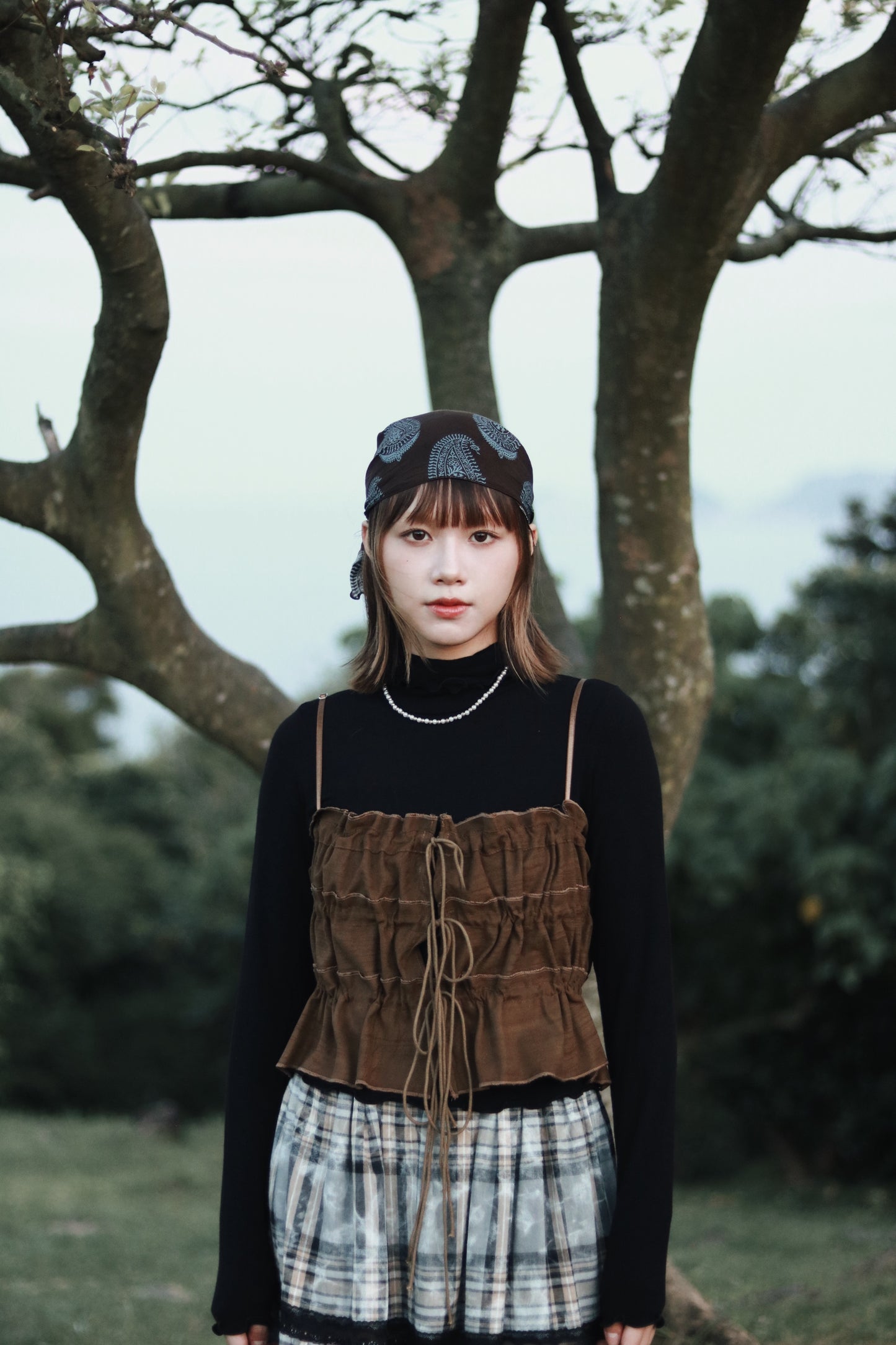 Double Fafa Top (Black)