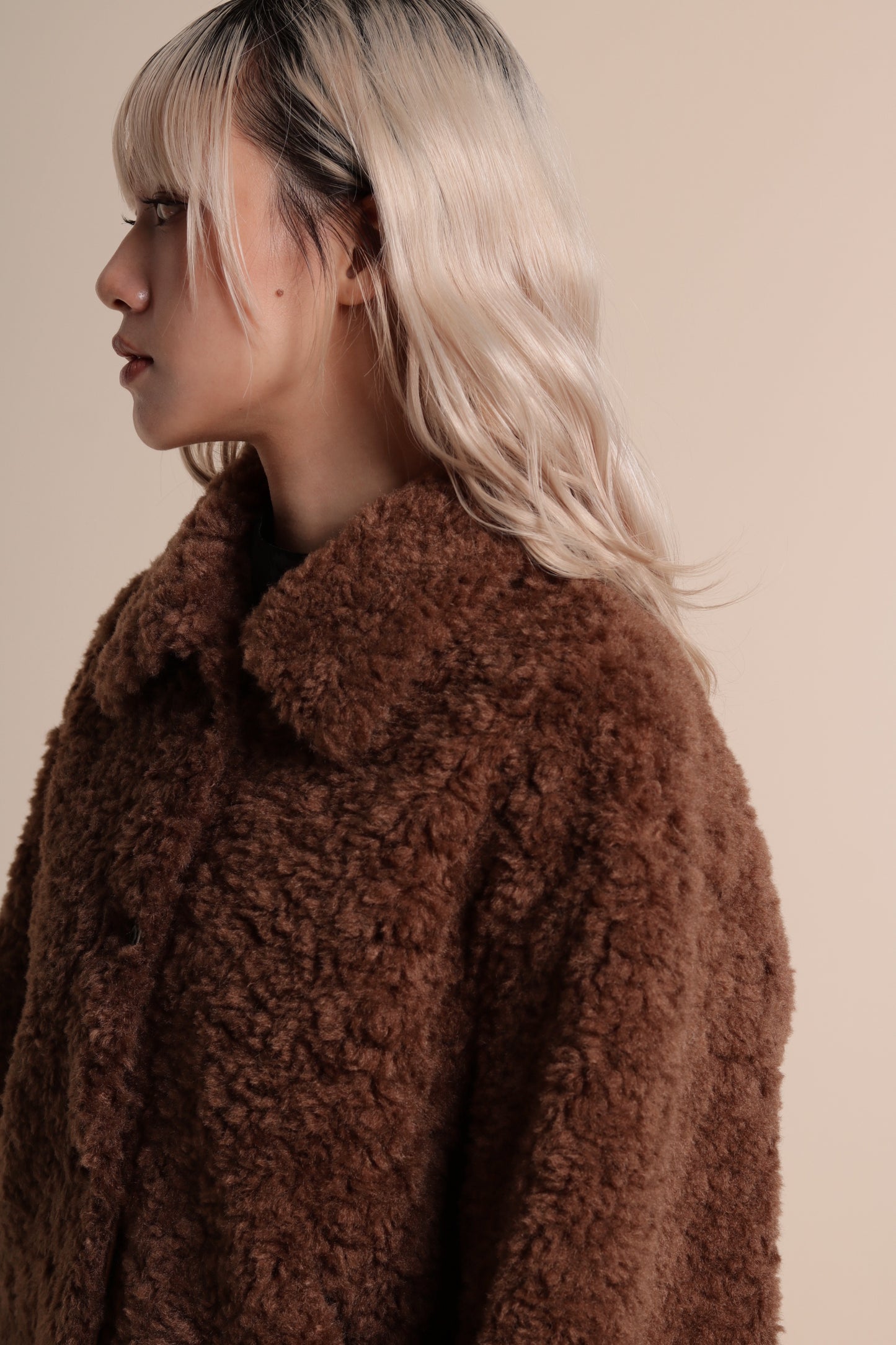 Teddy Bear Jacket (Brown)