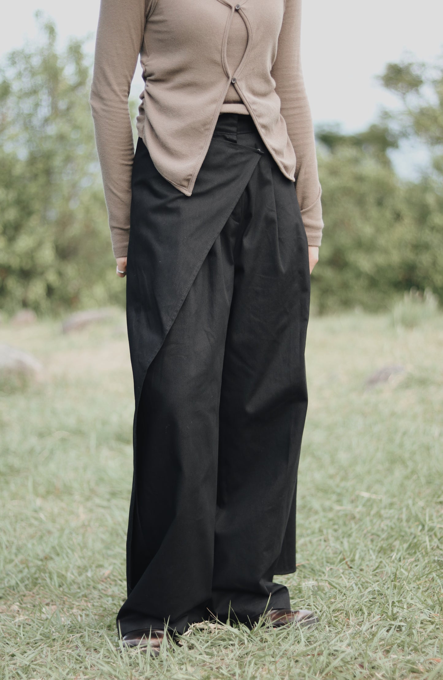 Layered Pants (Black)