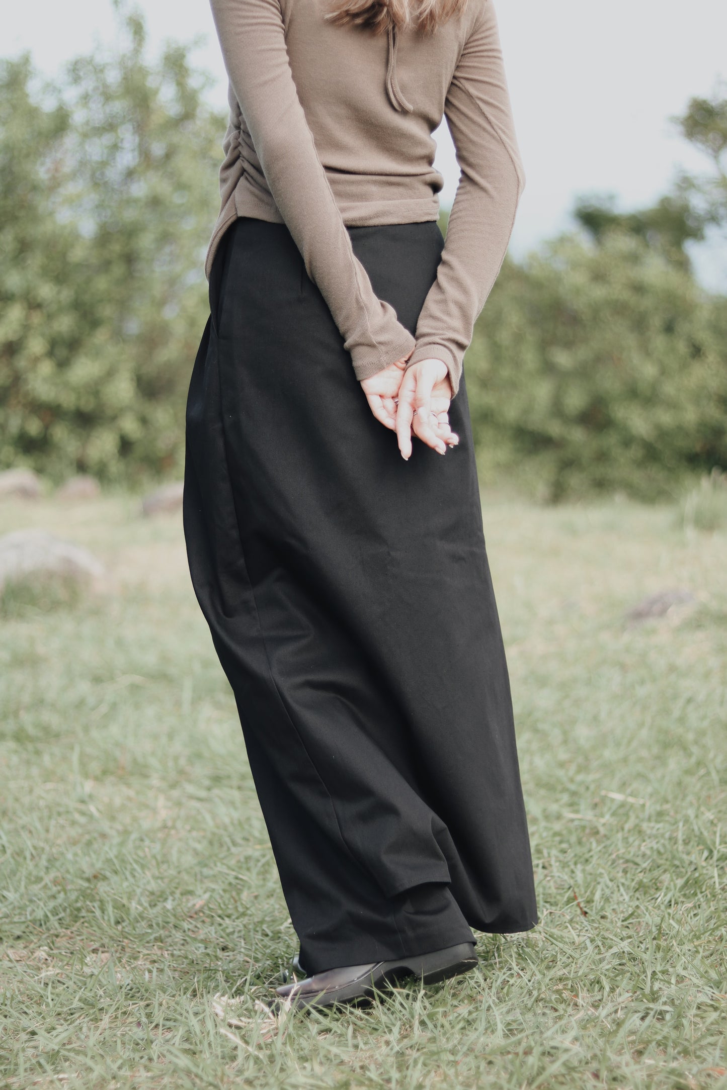 Layered Pants (Black)
