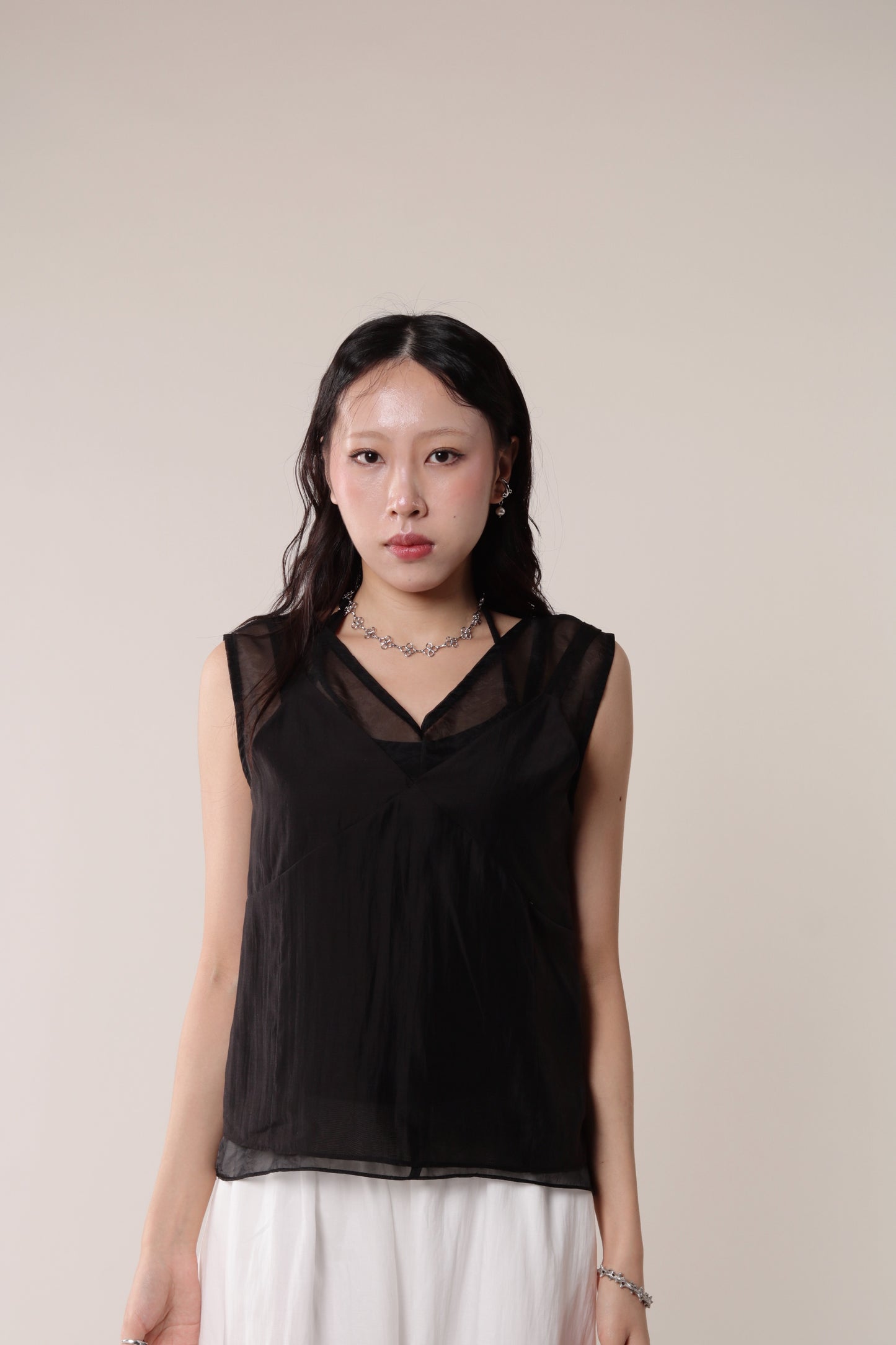 Chaya Layered Top (Black)