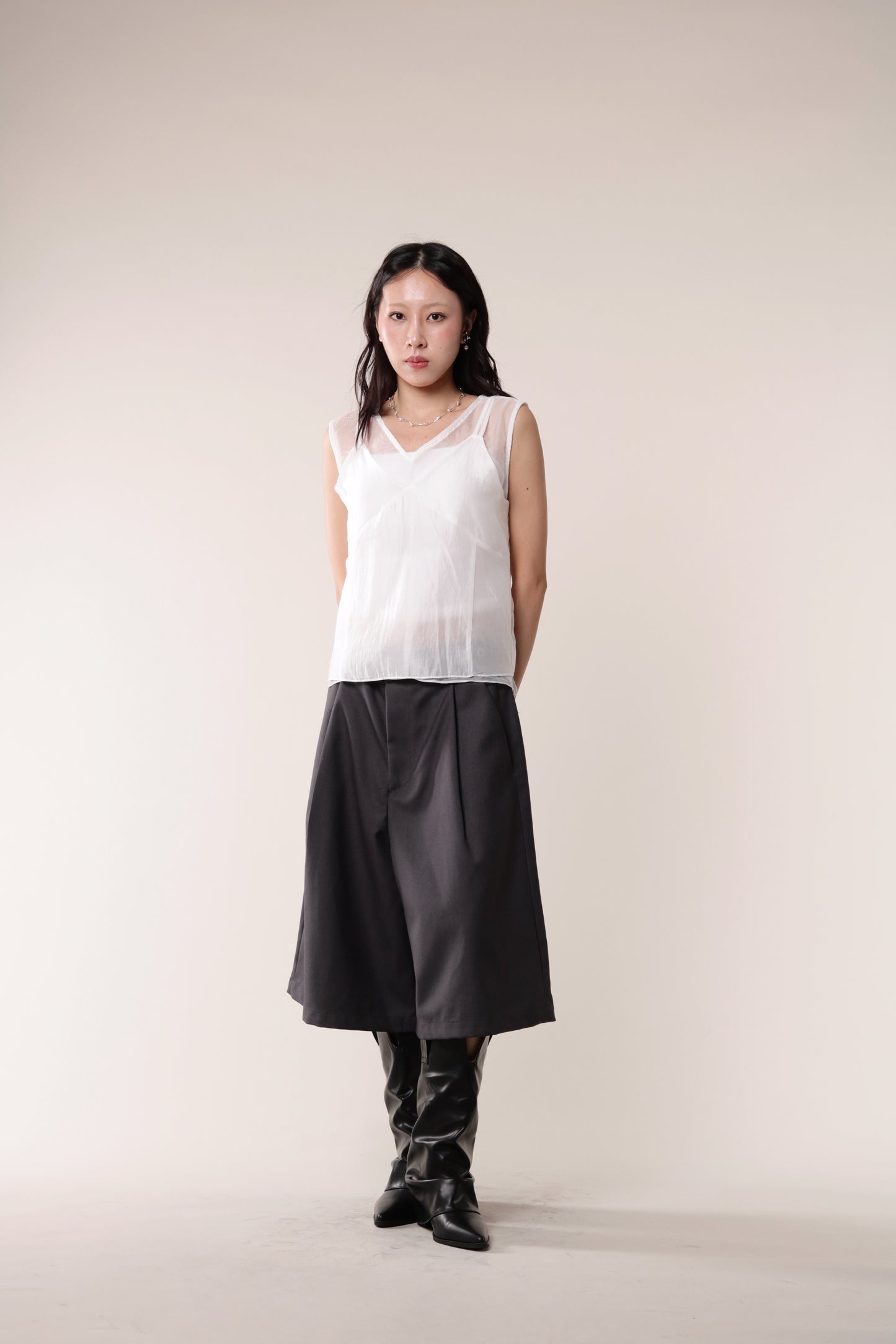Chaya Layered Top (White)